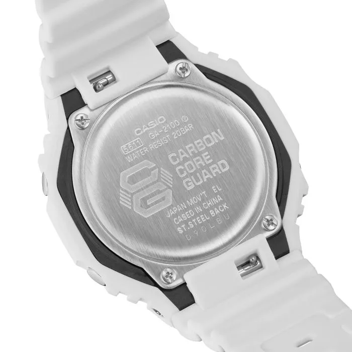 Casio GA-2100-7A7ER G-Shock Tone-on-Tone White Watch
