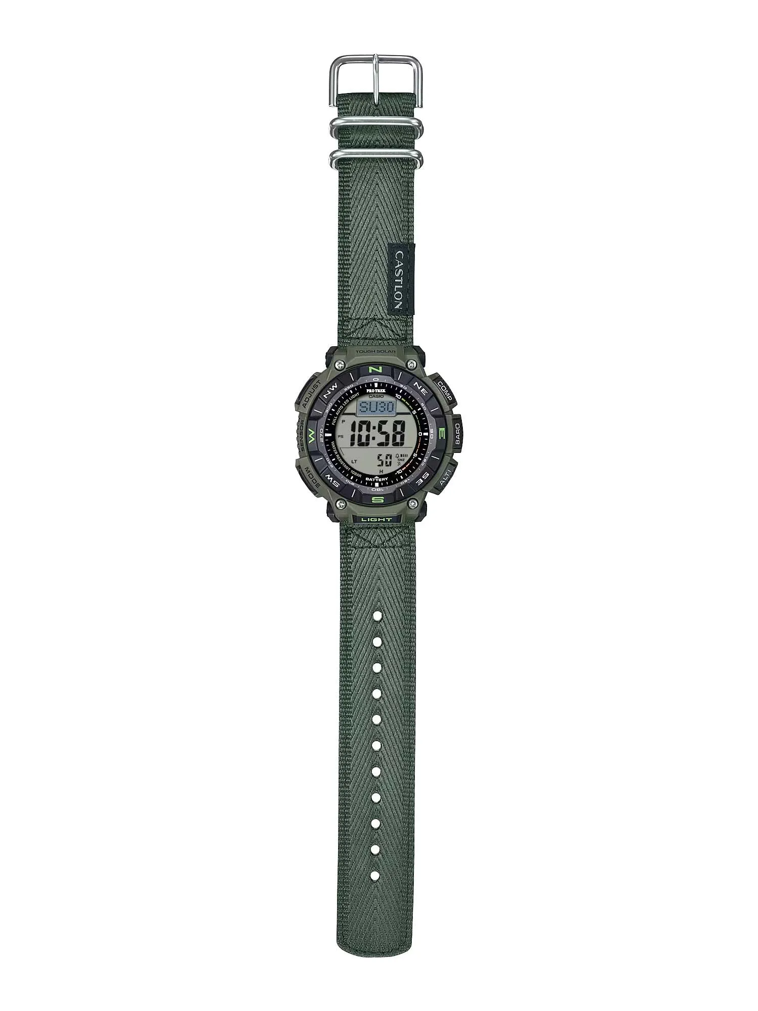 Casio Protrek CLIMBING CASTLON Triple Sensor Solar Mens Watch PRG340B-3