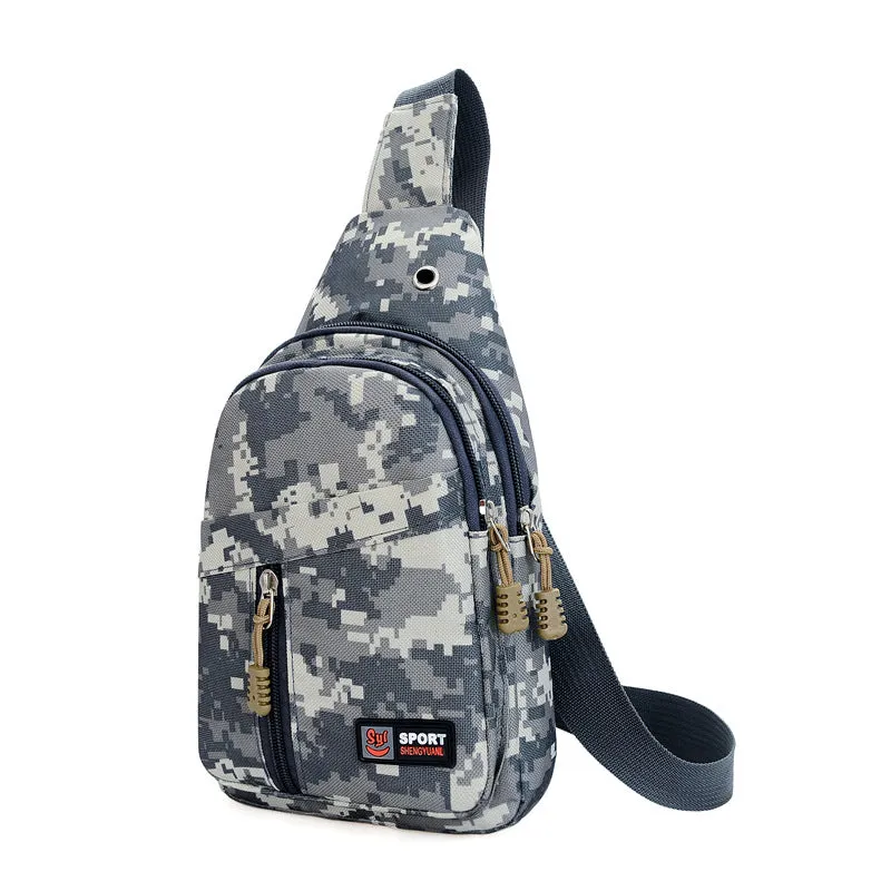 Casual breast bag, oblique span bag 