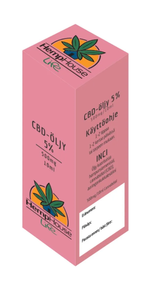 CBD Oil 5%, 10 ml 
