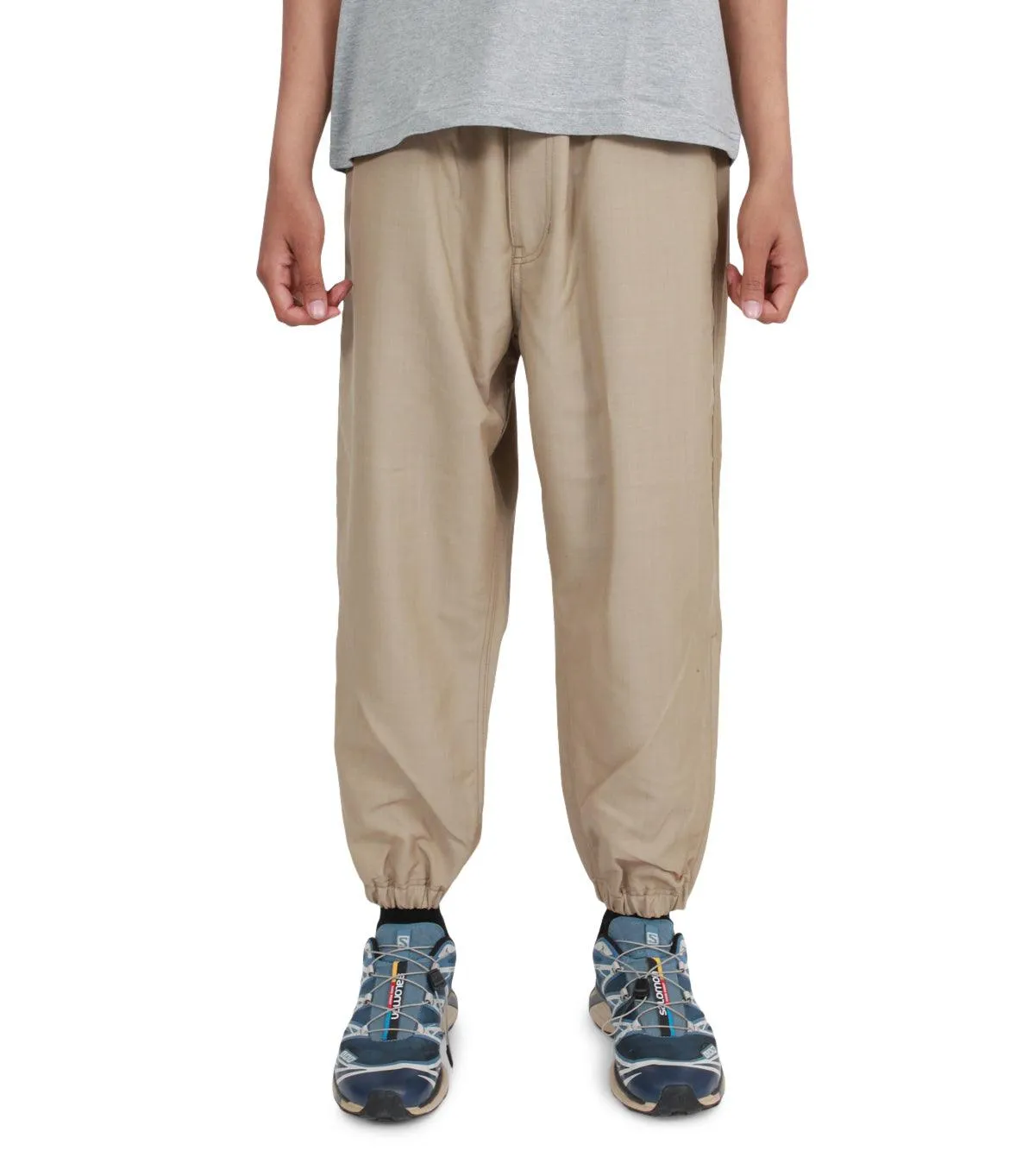 CdG Homme Wool Mohair Pants Tan
