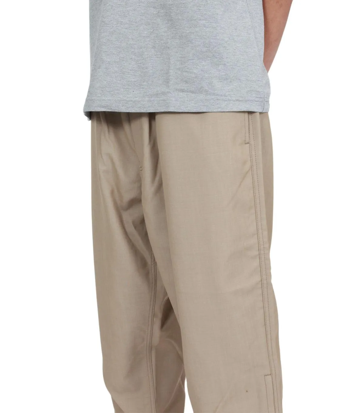 CdG Homme Wool Mohair Pants Tan