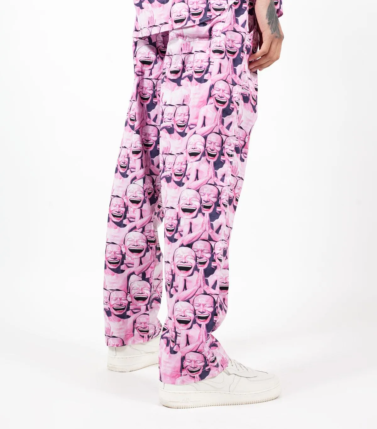 CdG SHIRT Graphic Pants Pink