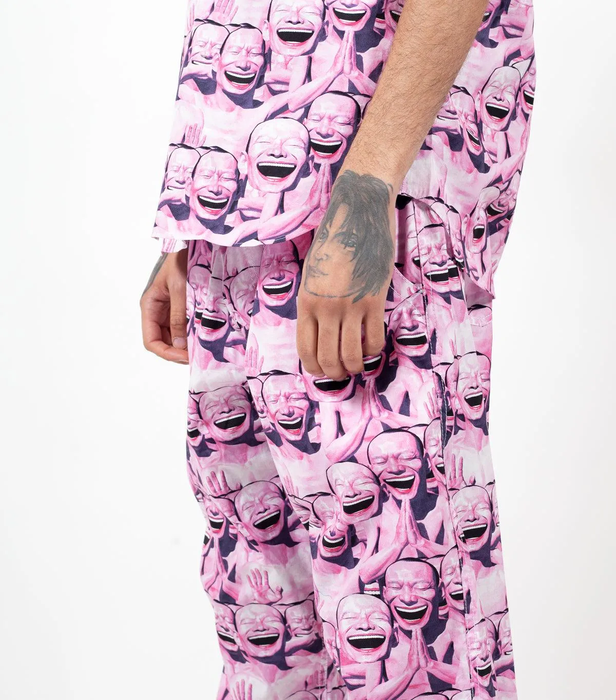 CdG SHIRT Graphic Pants Pink