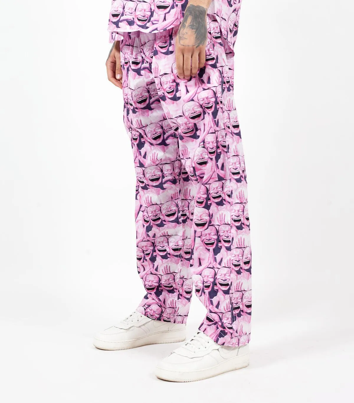 CdG SHIRT Graphic Pants Pink