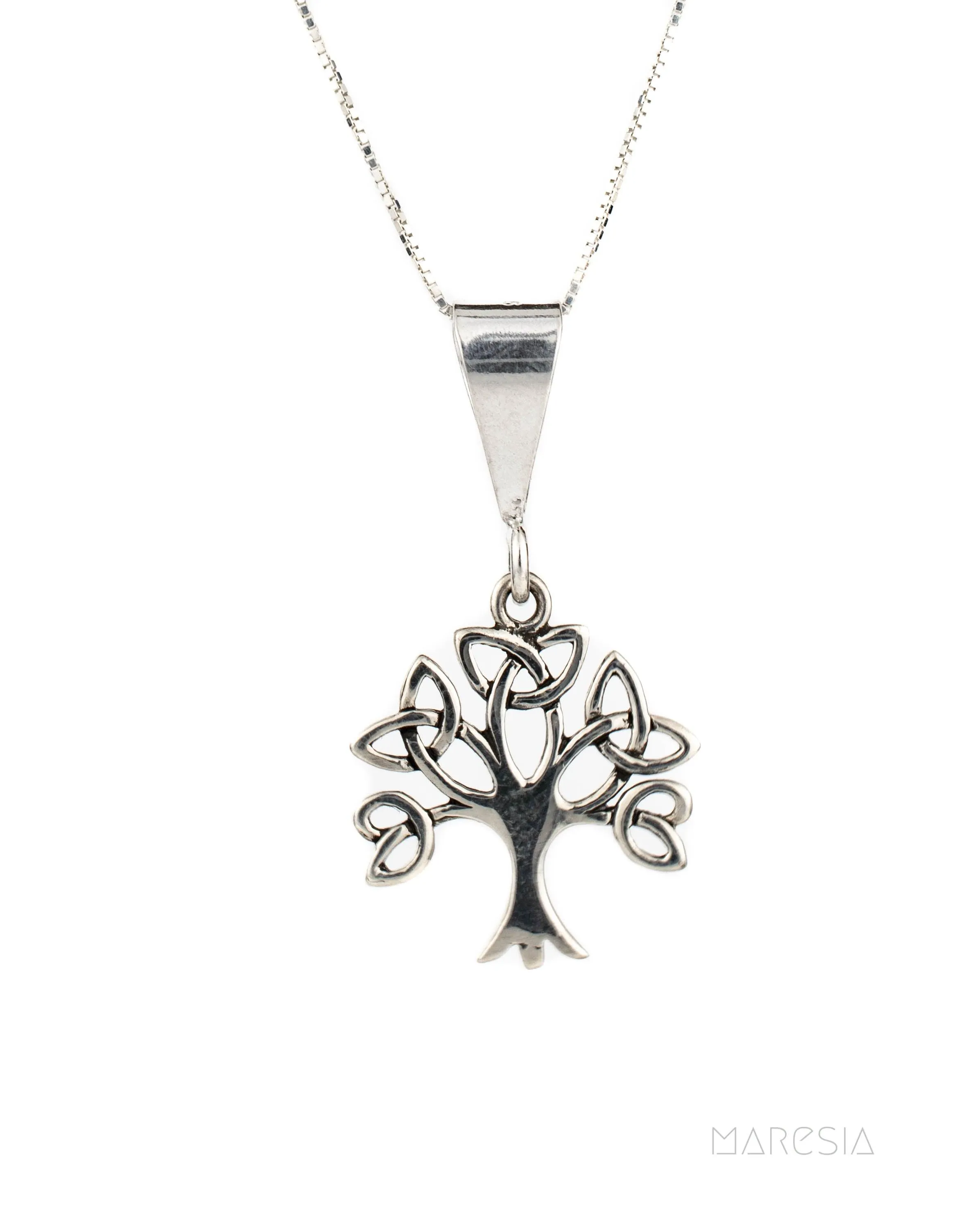 Celtic Tree of Life Pendant ~ Sterling Silver 925 ~ SMP019