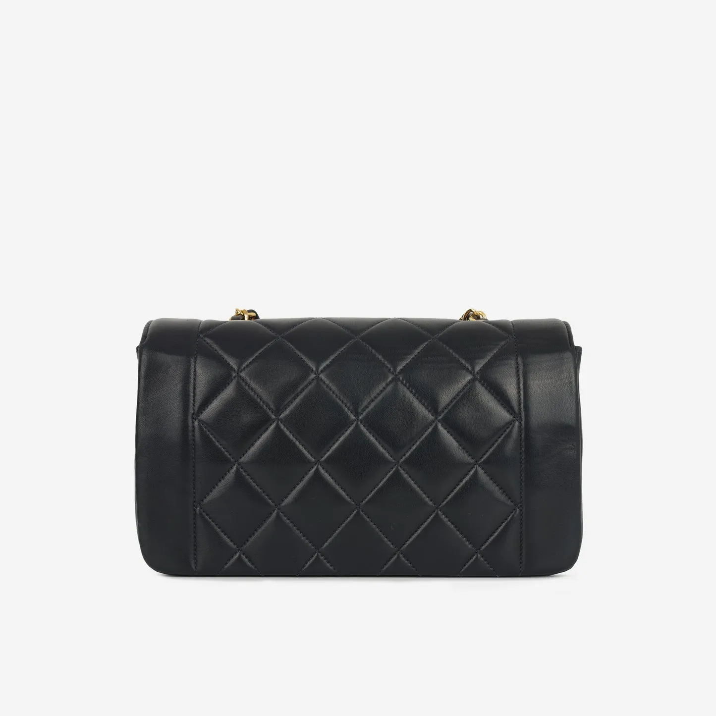 Chanel Chanel - Vintage Small Diana Flap - Navy Lambskin GHW - 1991 - Pre-Loved