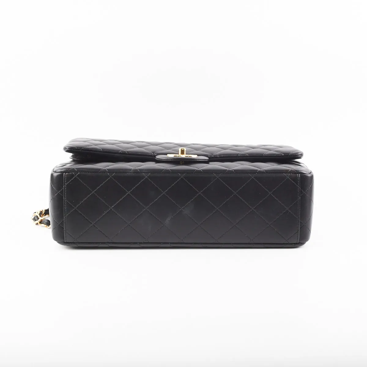 Chanel Classic Flap Maxi Black Lambskin