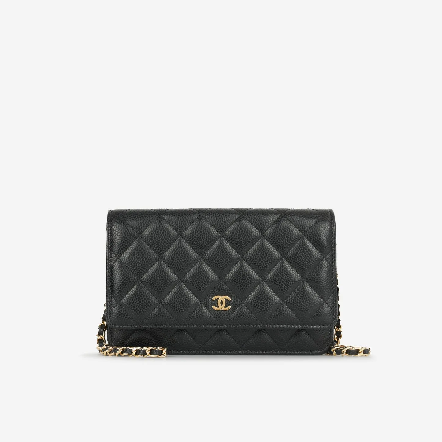 Chanel - Classic Wallet On Chain - Black Caviar GHW - Pre-Loved - 2019 handbags bulk sale