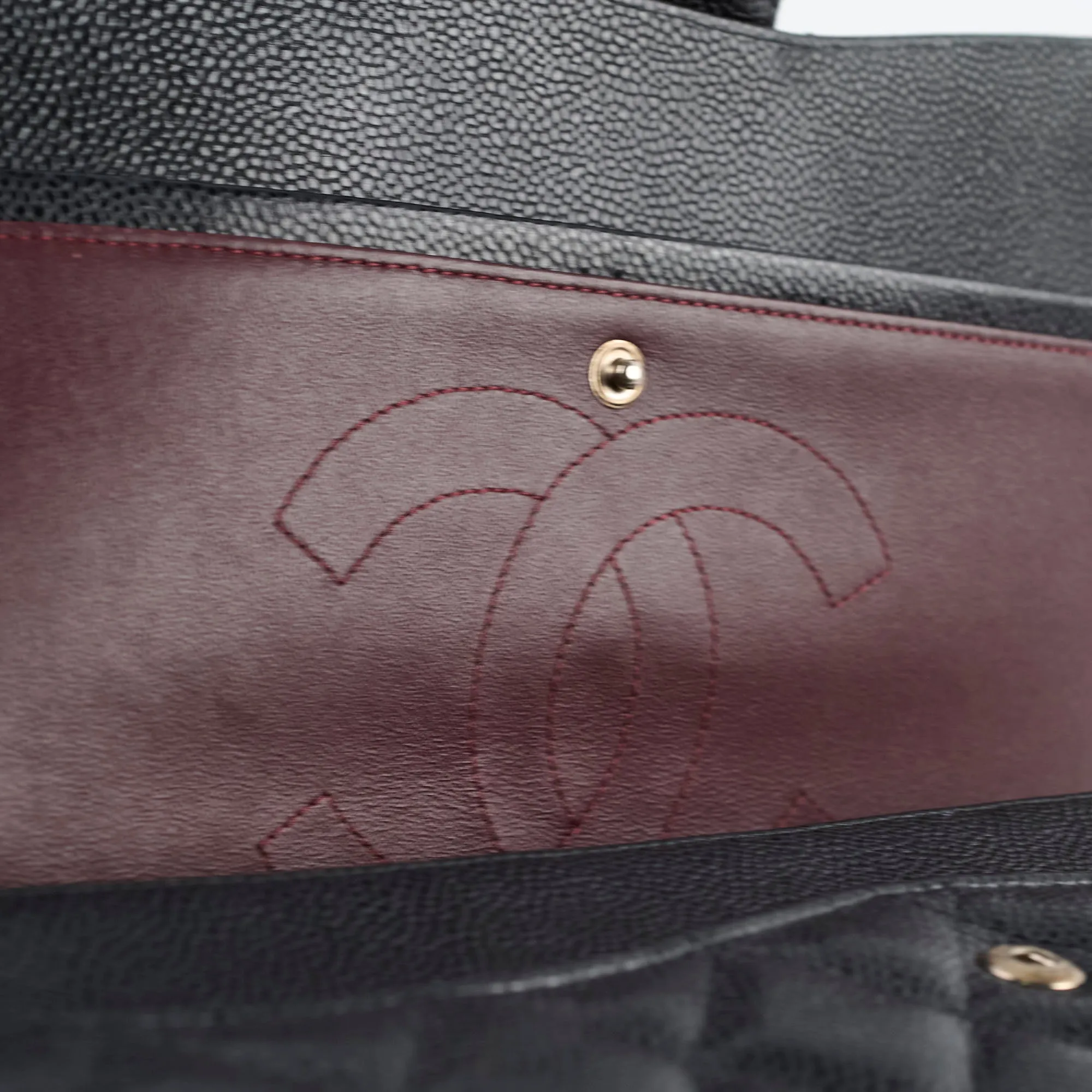 Chanel Jumbo Caviar Black