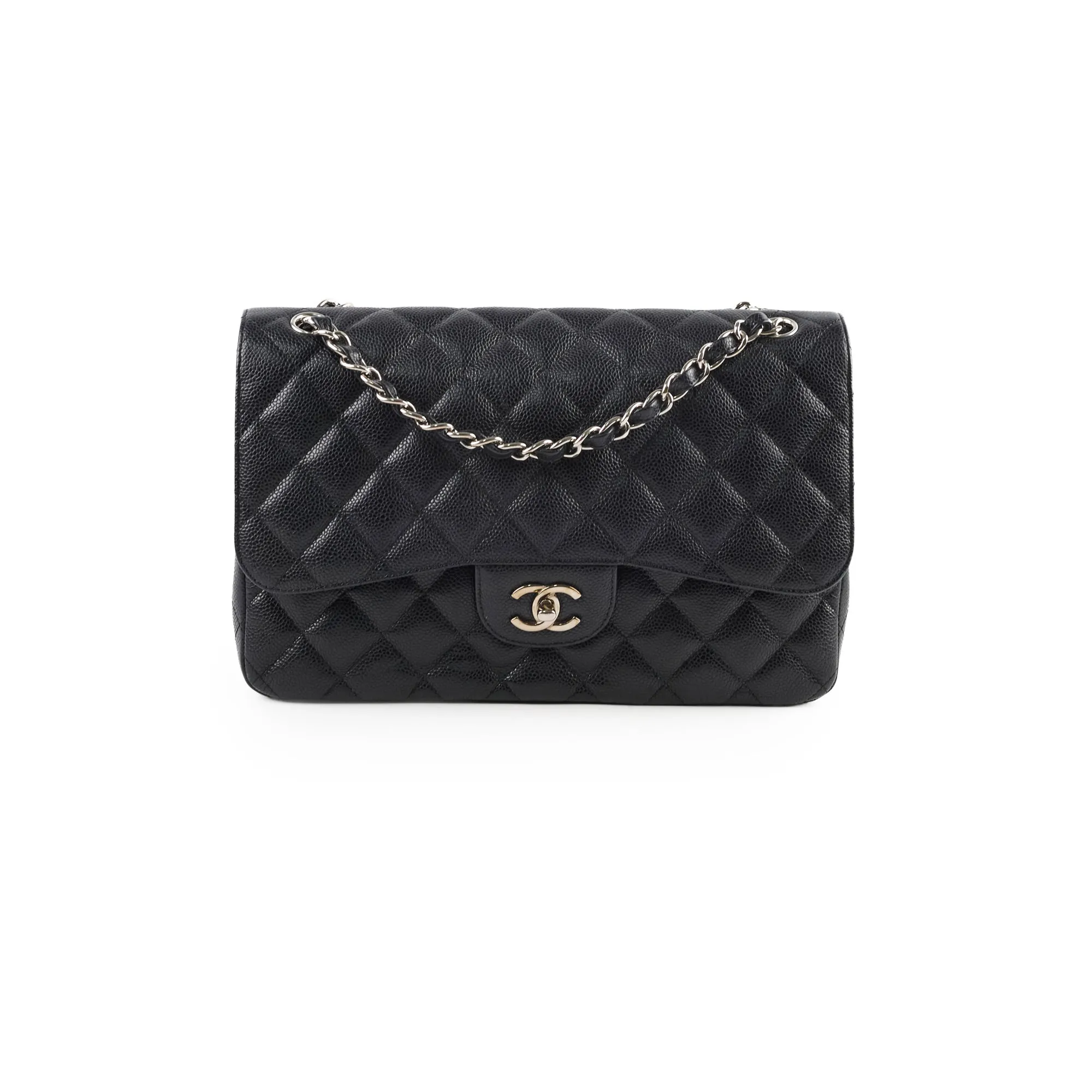 Chanel Jumbo Caviar Black