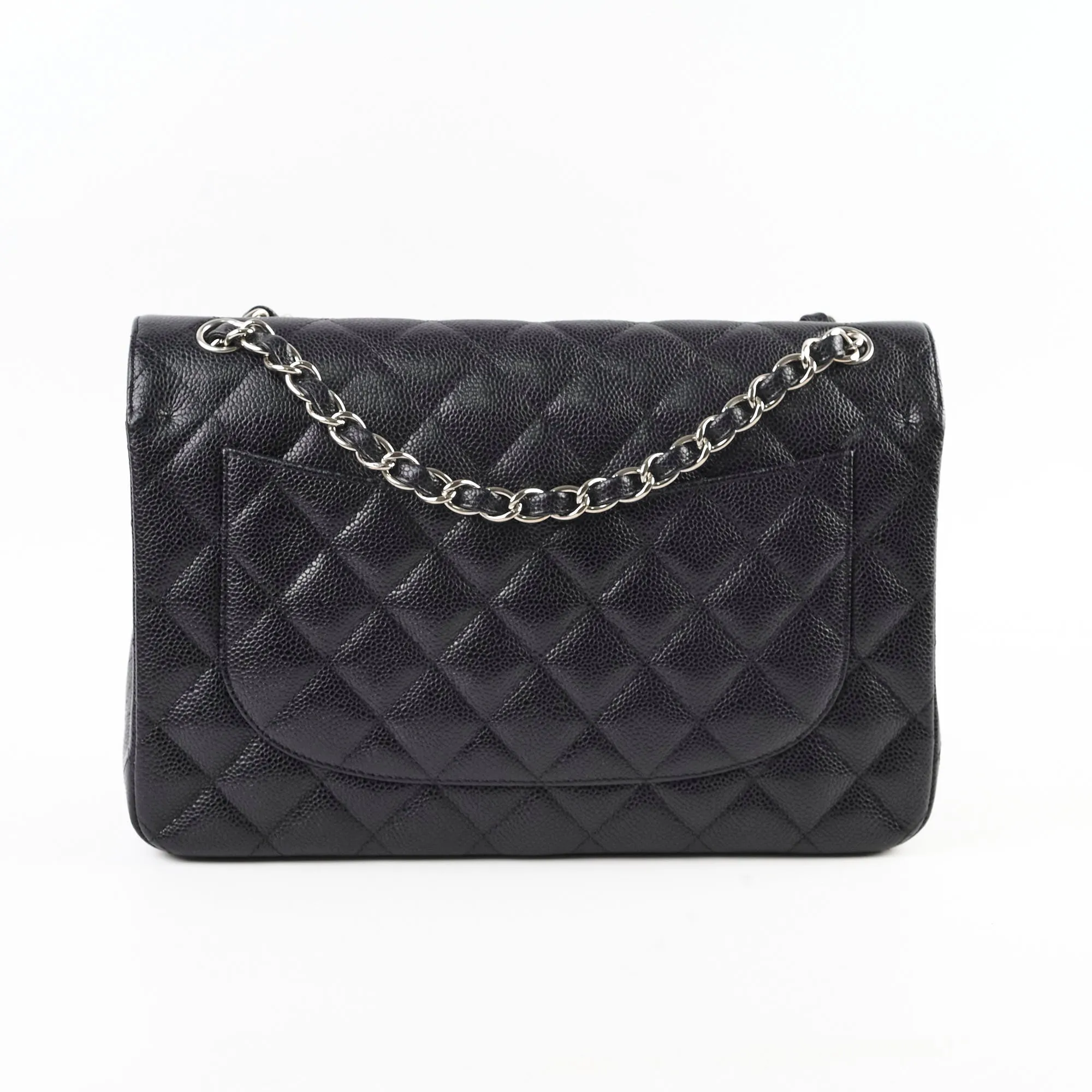 Chanel Jumbo Caviar Black