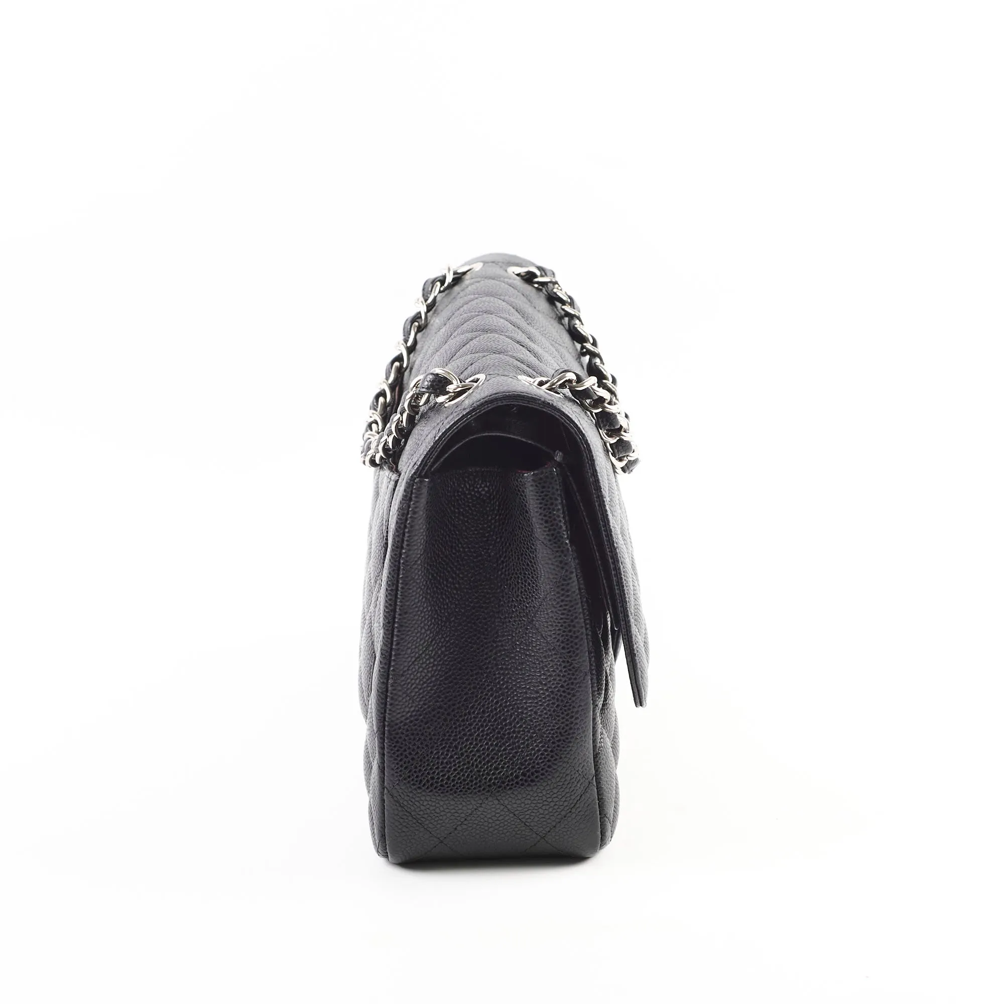 Chanel Jumbo Caviar Black