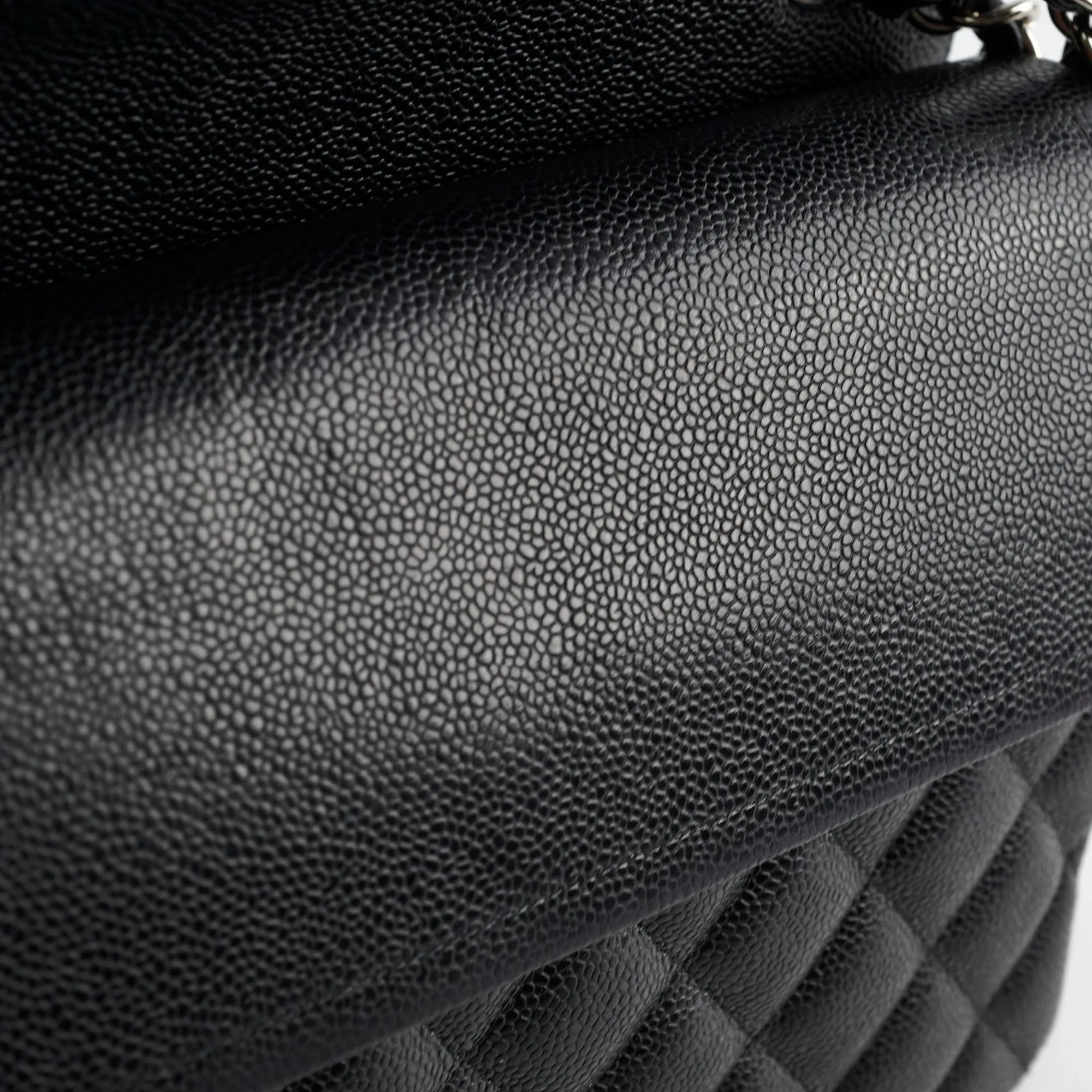 Chanel Jumbo Caviar Black