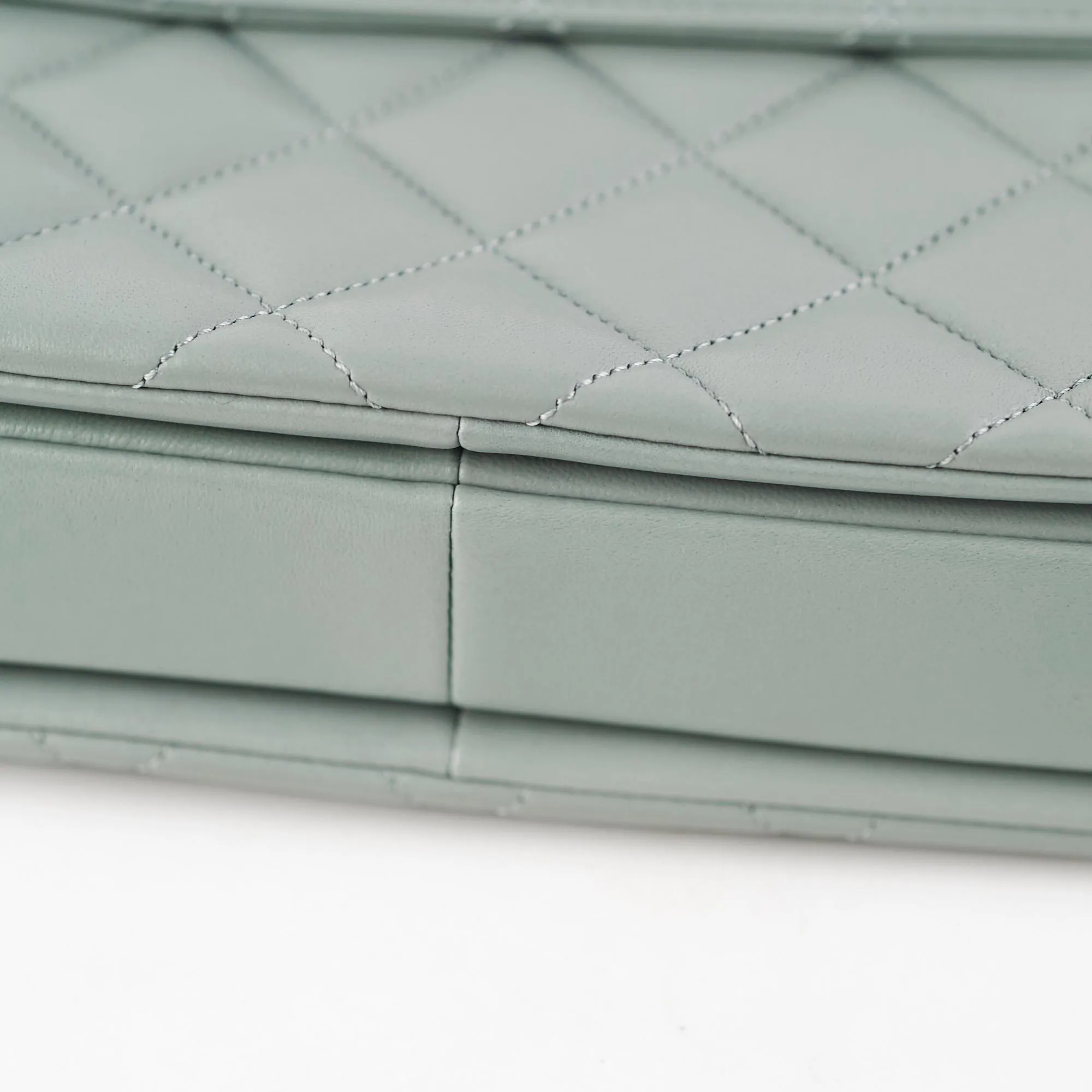 Chanel Large Trendy CC Top Handle Blue/Green