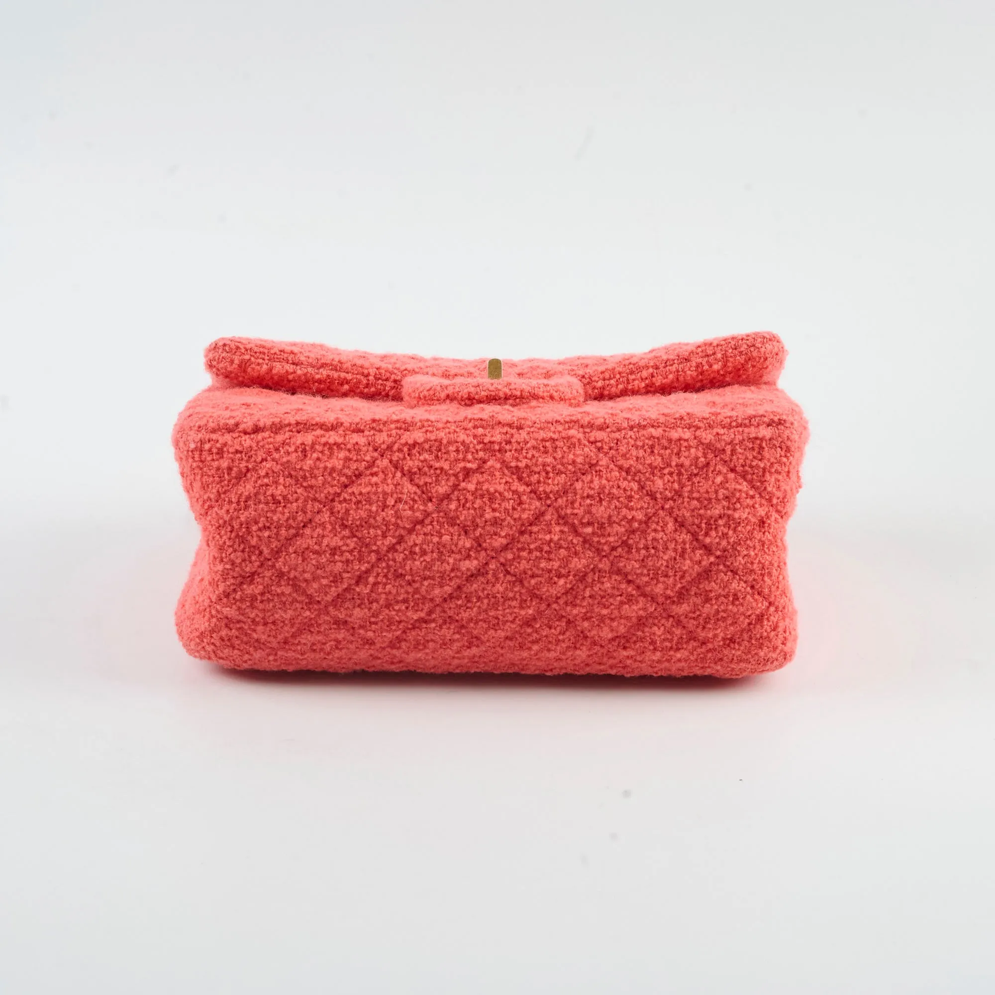 Chanel Mini Reissue 2.55 Tweed Orange 30 Series