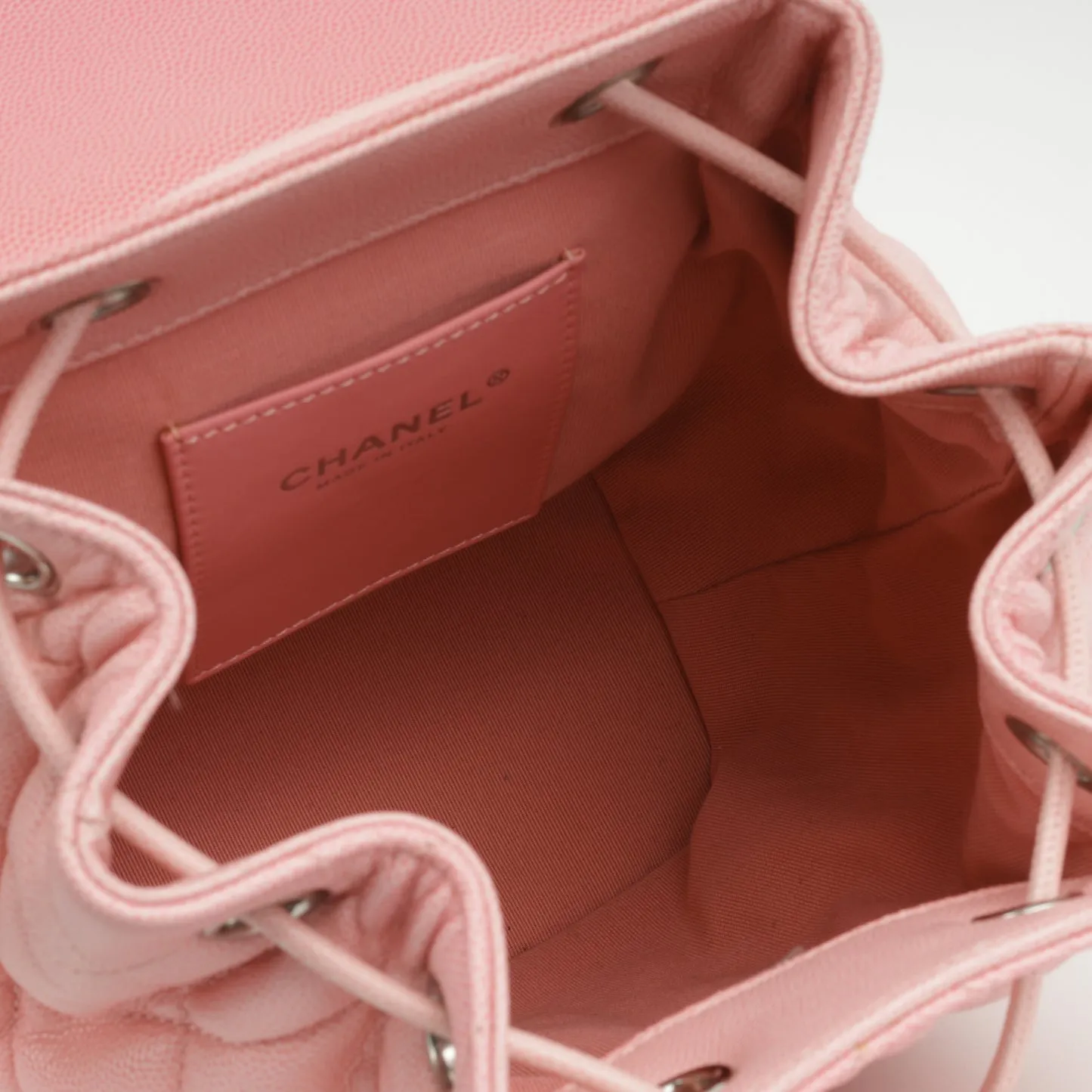 Chanel - My Everything Backpack - Pink Ombre Caviar SHW - Pre-Loved