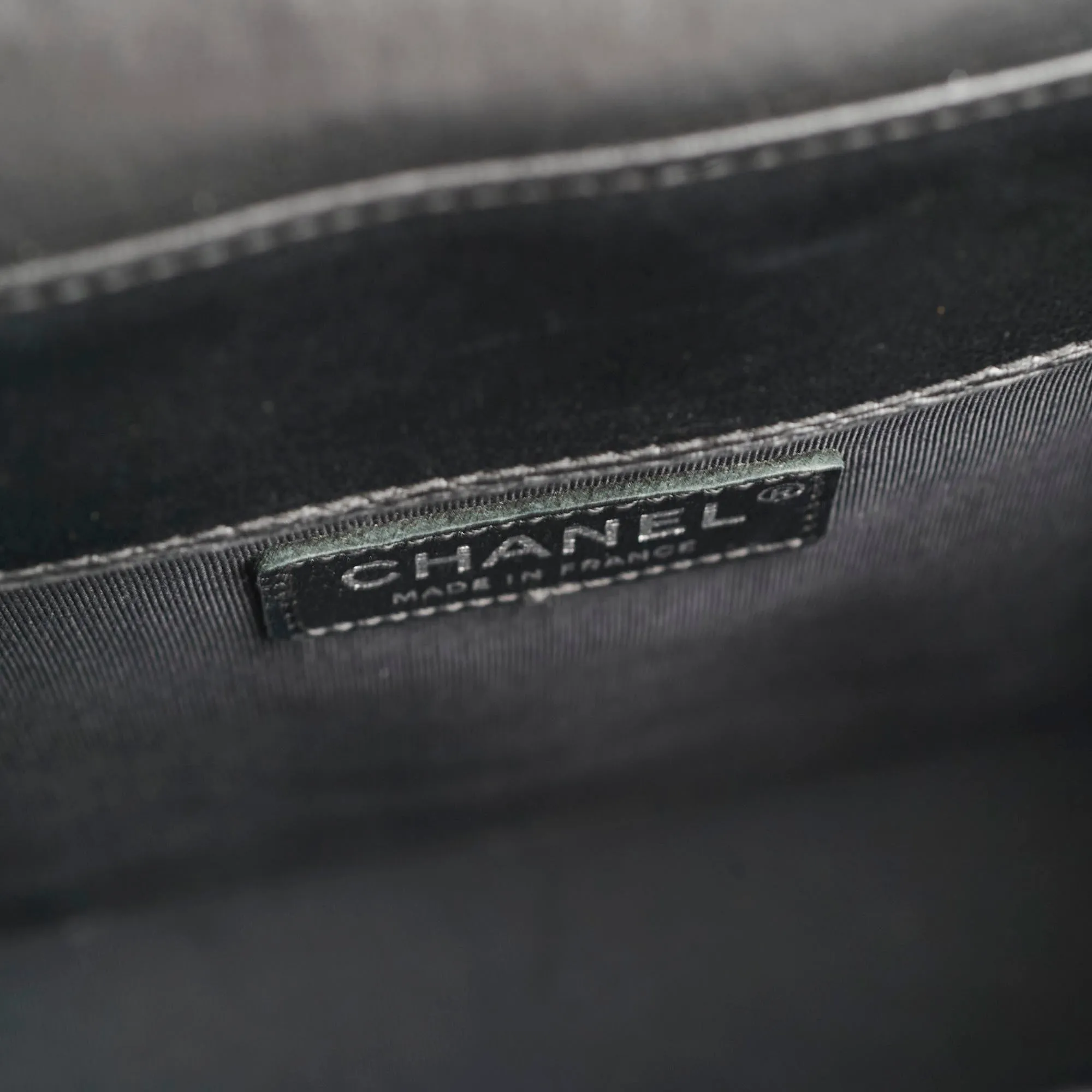 Chanel Paris Bombay Reissue Shoulder Bag Black