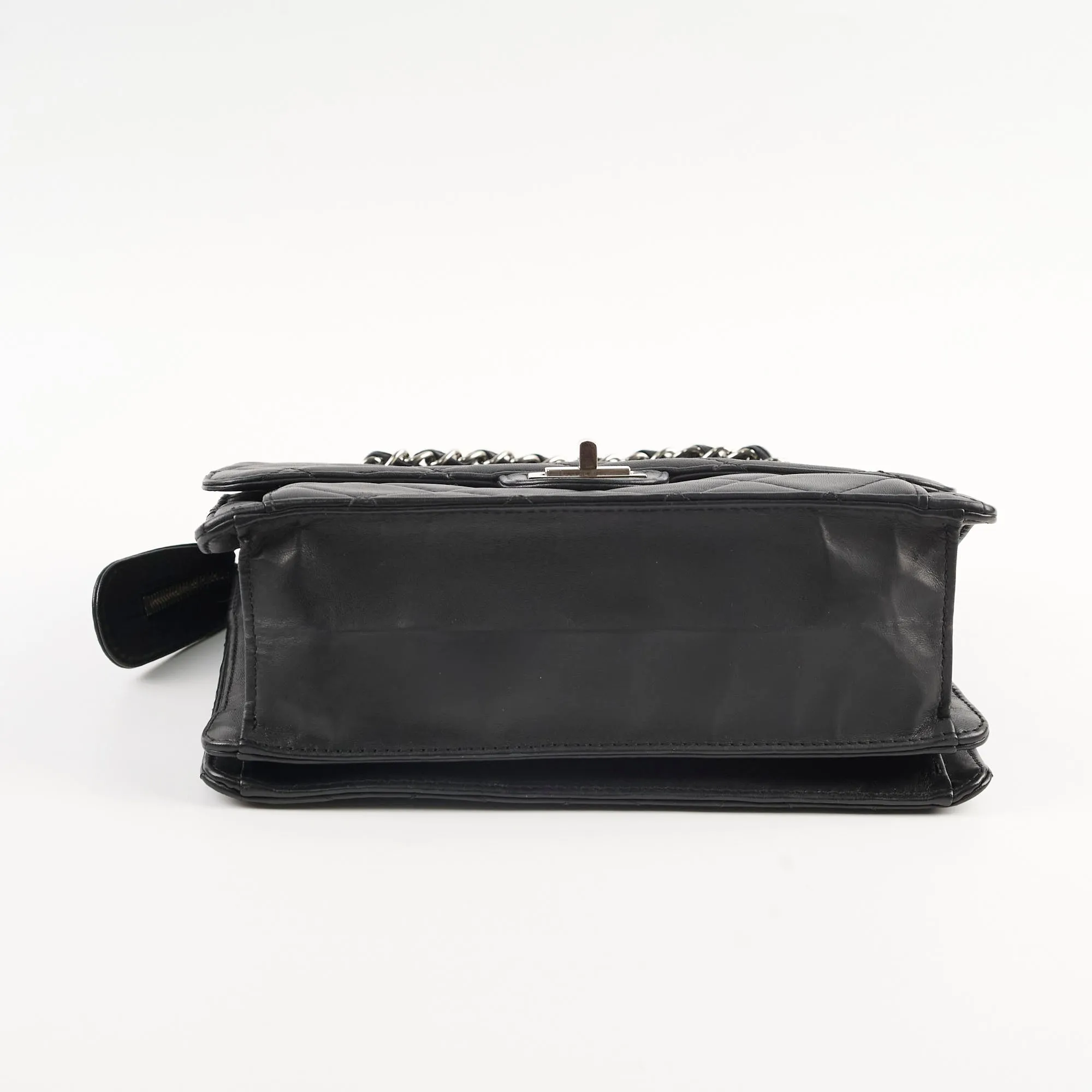 Chanel Paris Bombay Reissue Shoulder Bag Black