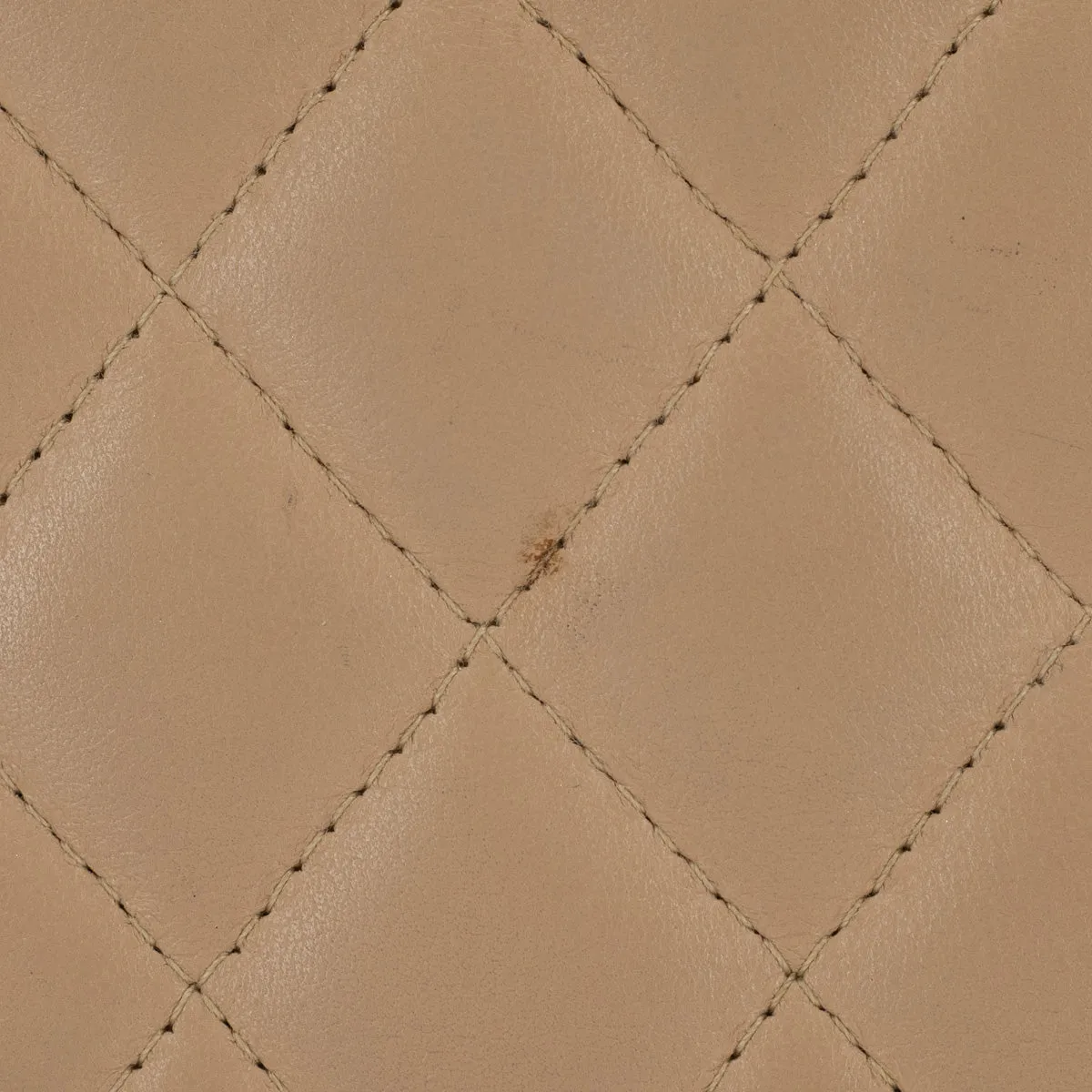 Chanel Quilted Calfskin Top handle Bag Beige