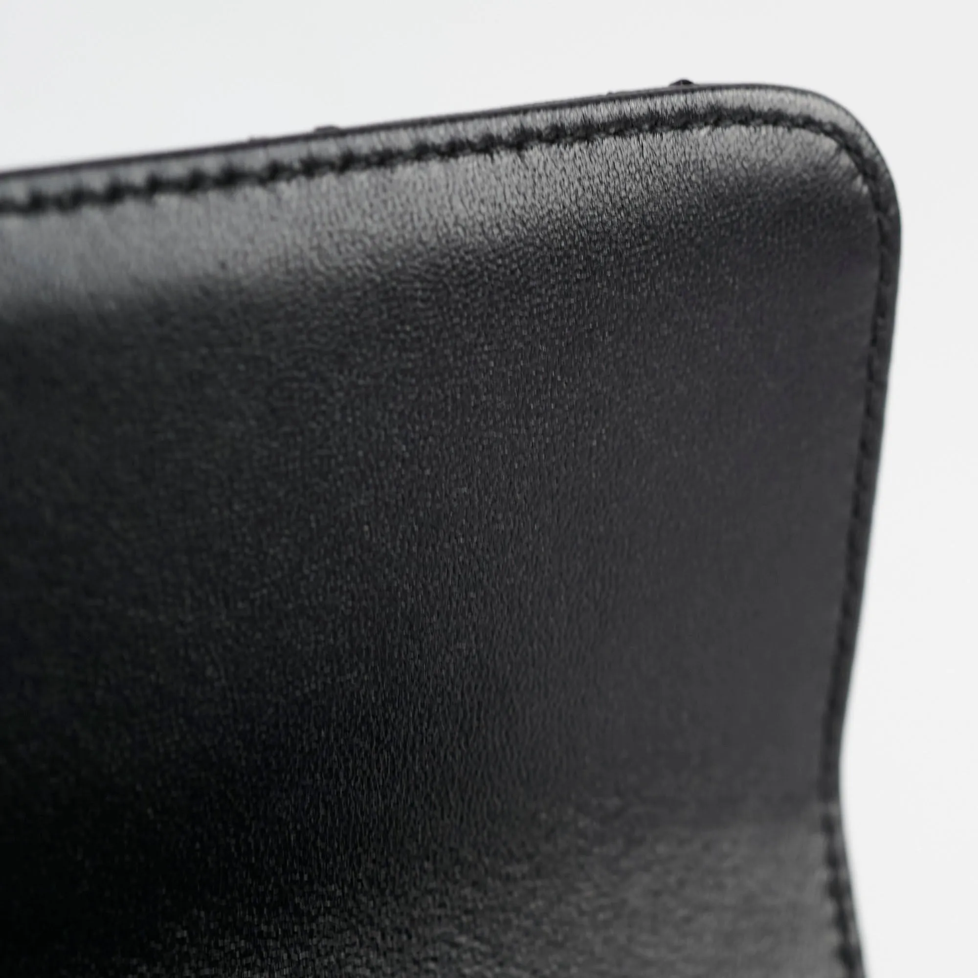 Chanel Seasonal Classic Flap Top Handle Lambskin Black 2024