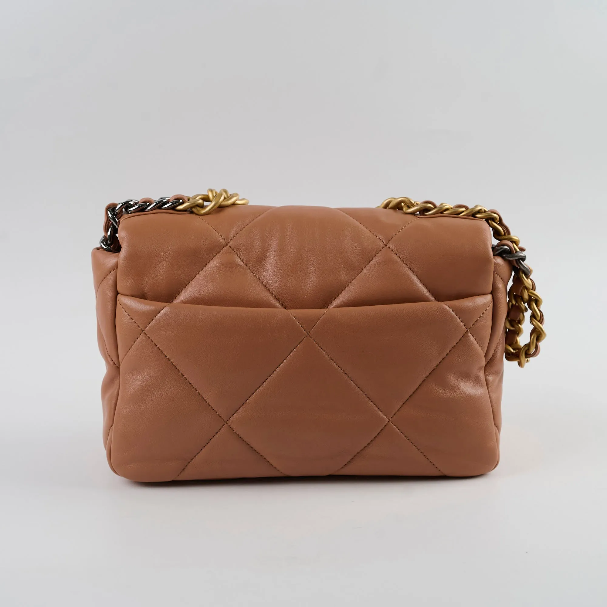 Chanel Small 19 Caramel Microchipped