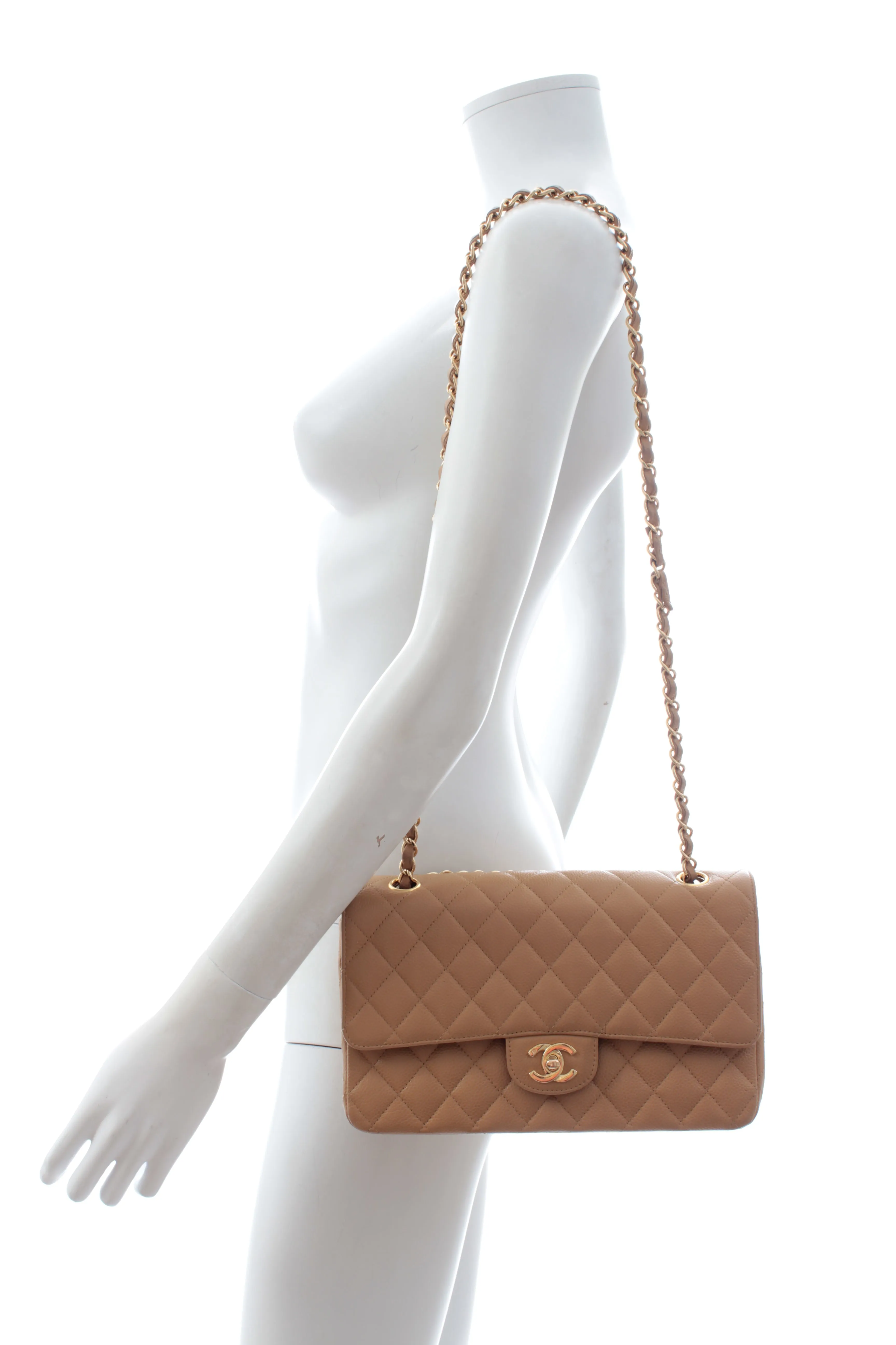 Chanel Timeless Caviar Leather Flap Bag
