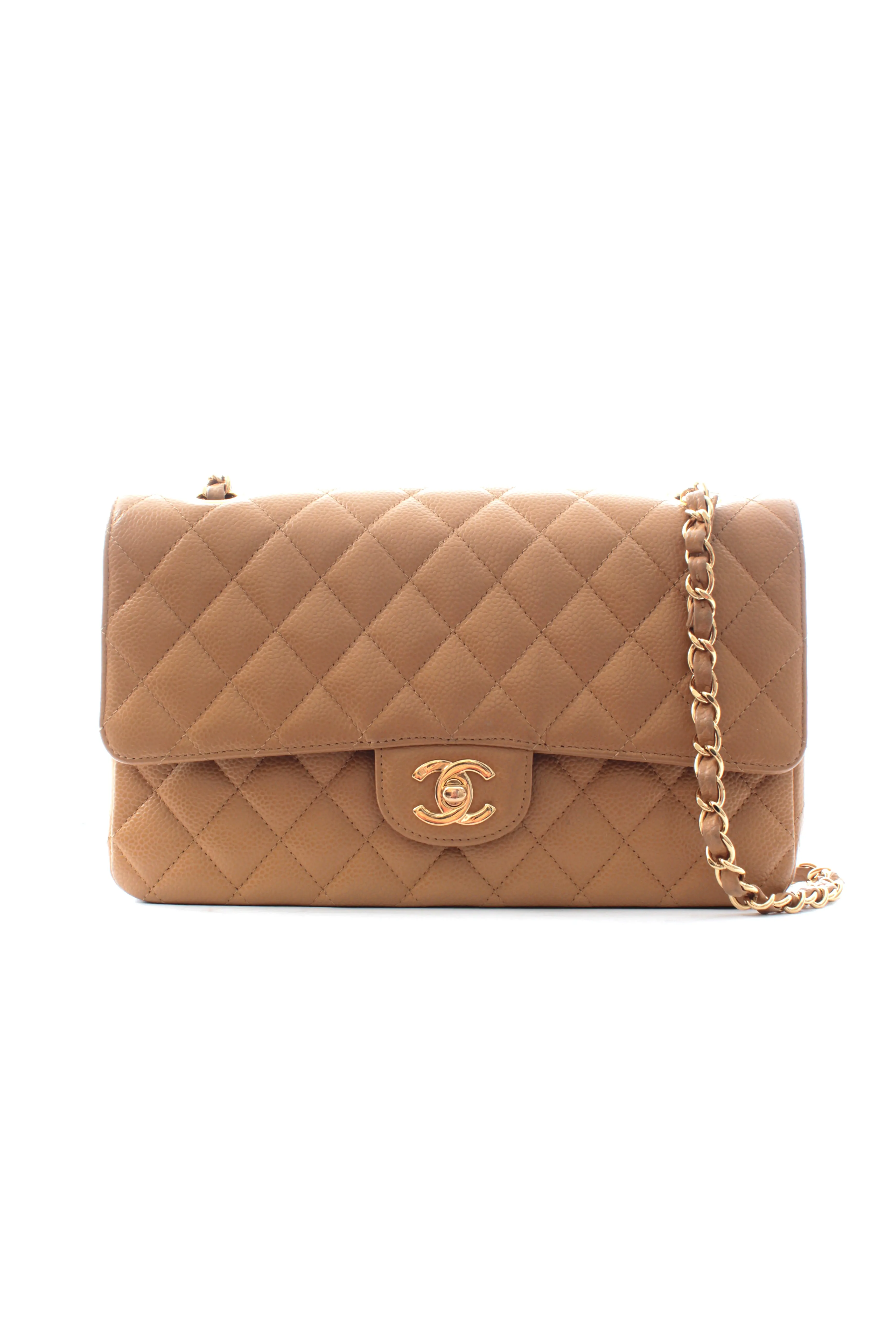 Chanel Timeless Caviar Leather Flap Bag