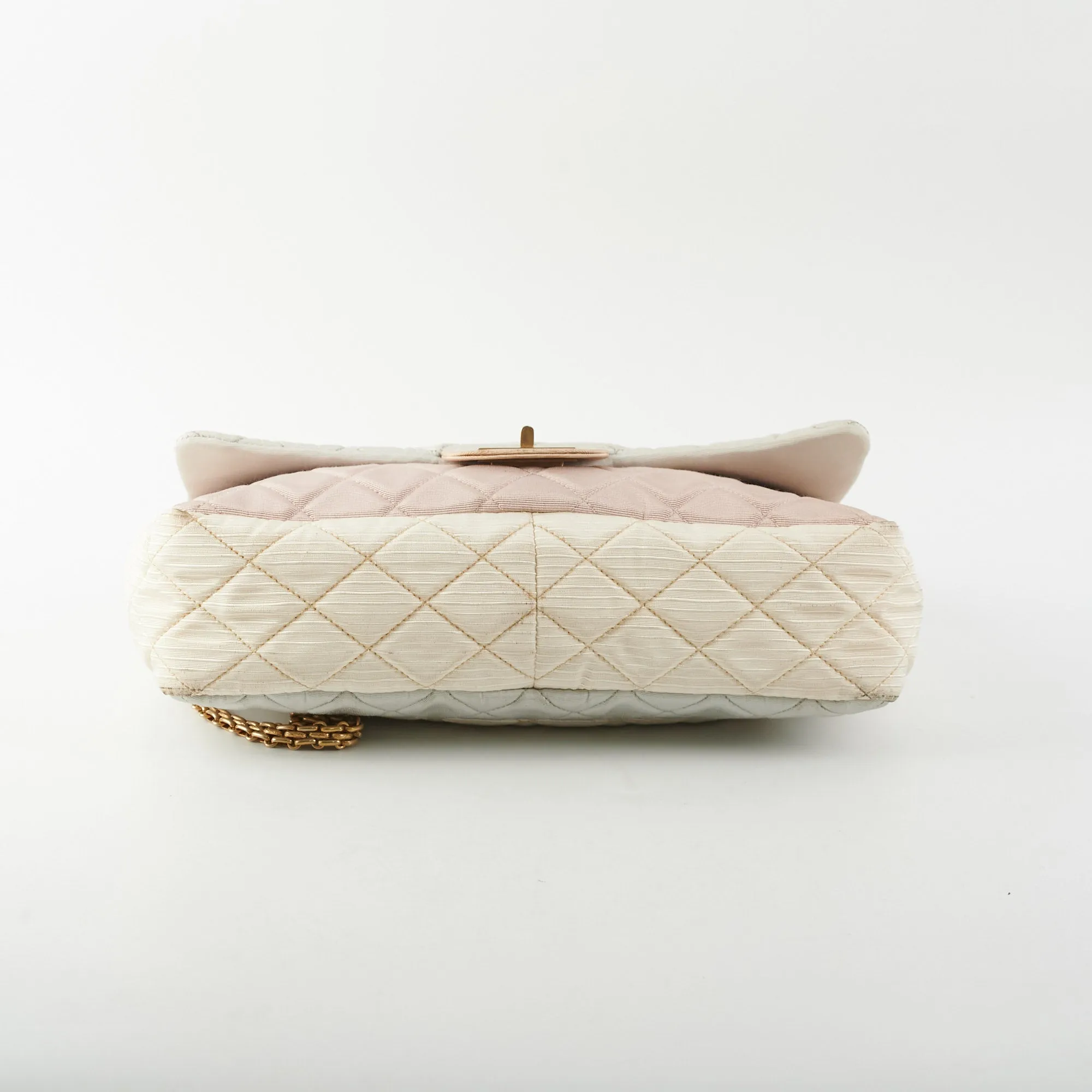 Chanel Tri-Color Microfiber Reissue Jumbo Flap Bag