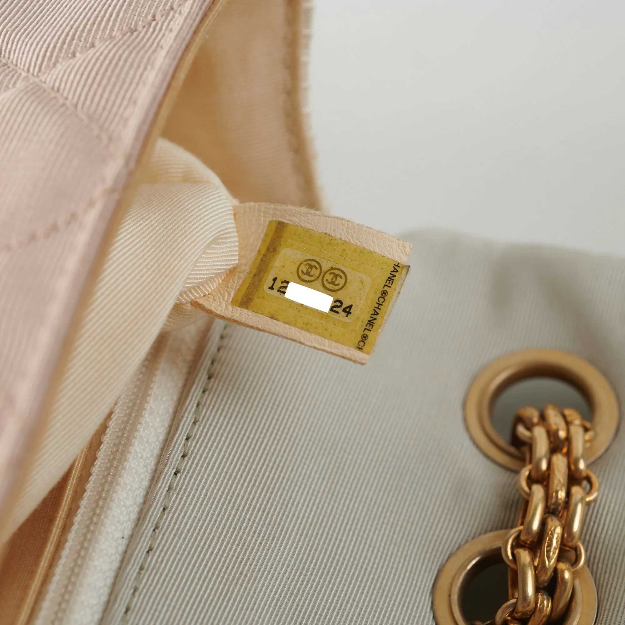 Chanel Tri-Color Microfiber Reissue Jumbo Flap Bag
