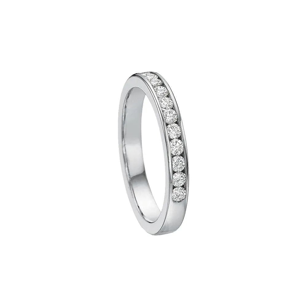 Channel Set Diamond Band