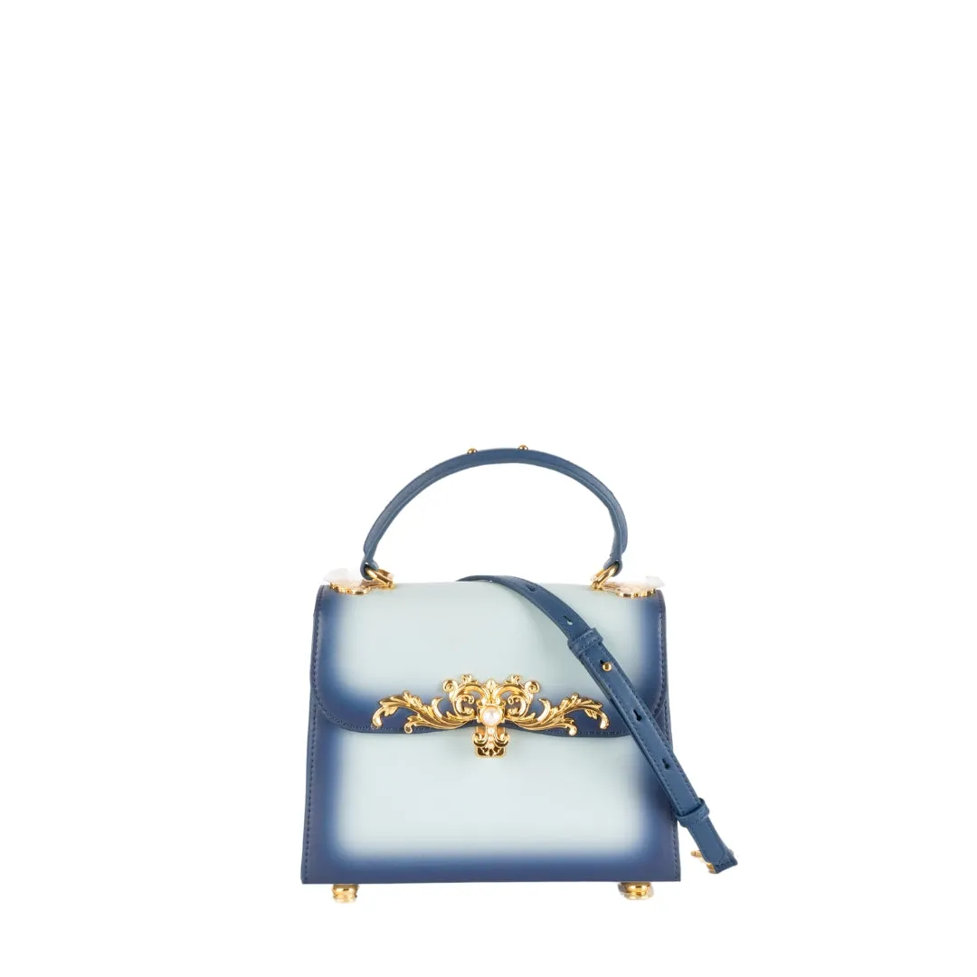 Charles & Keith Merial Metallic Accent Ombre Top Handle Bag flash sale luggage
