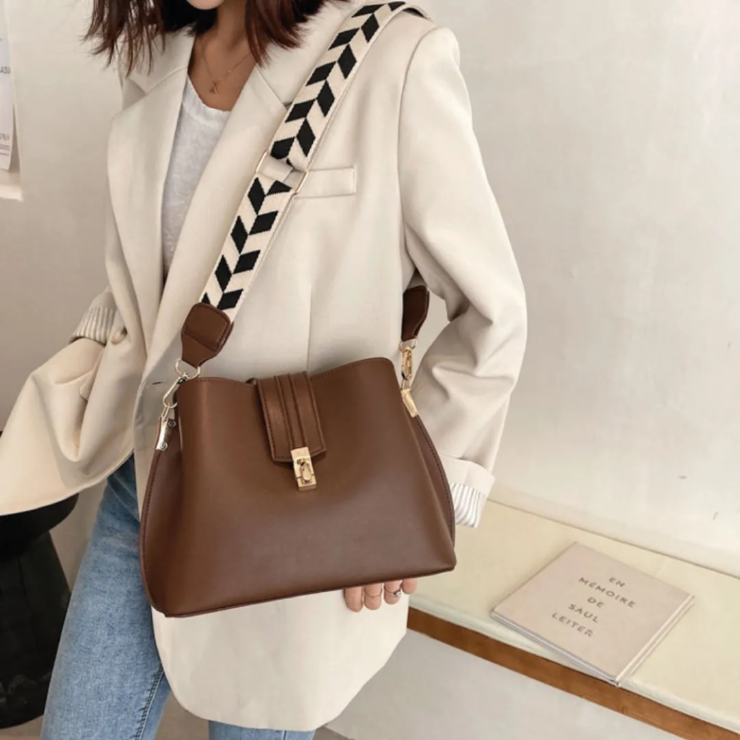 Checkered Shoulder Bag Buy 1 get 1 free wallets