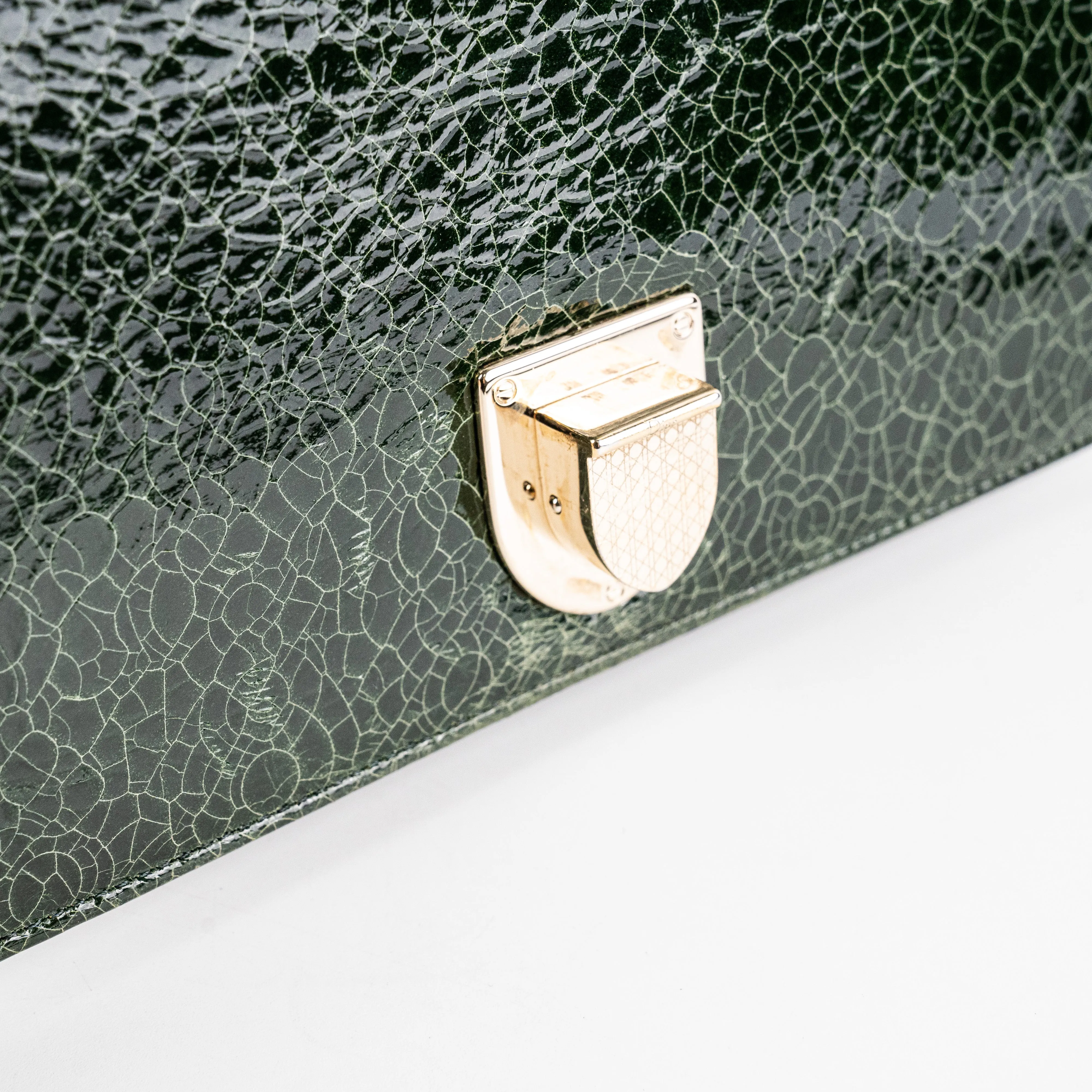 Christian Dior Medium Diorama Green Bag