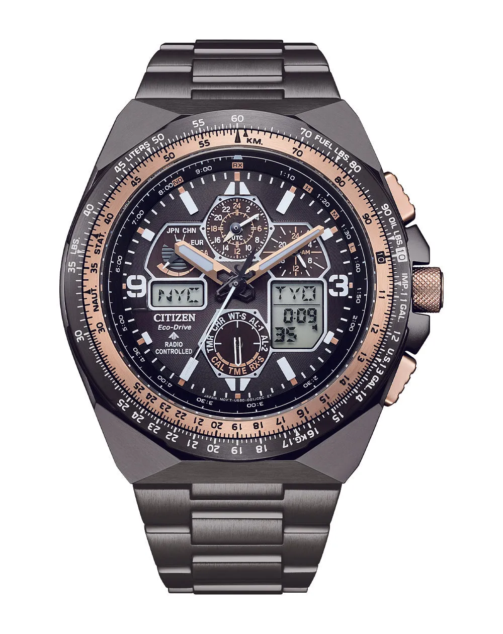 Citizen Promaster Limited Edition Eco-Drive Black Dial Stainless Steel Watch JY8146-54E 