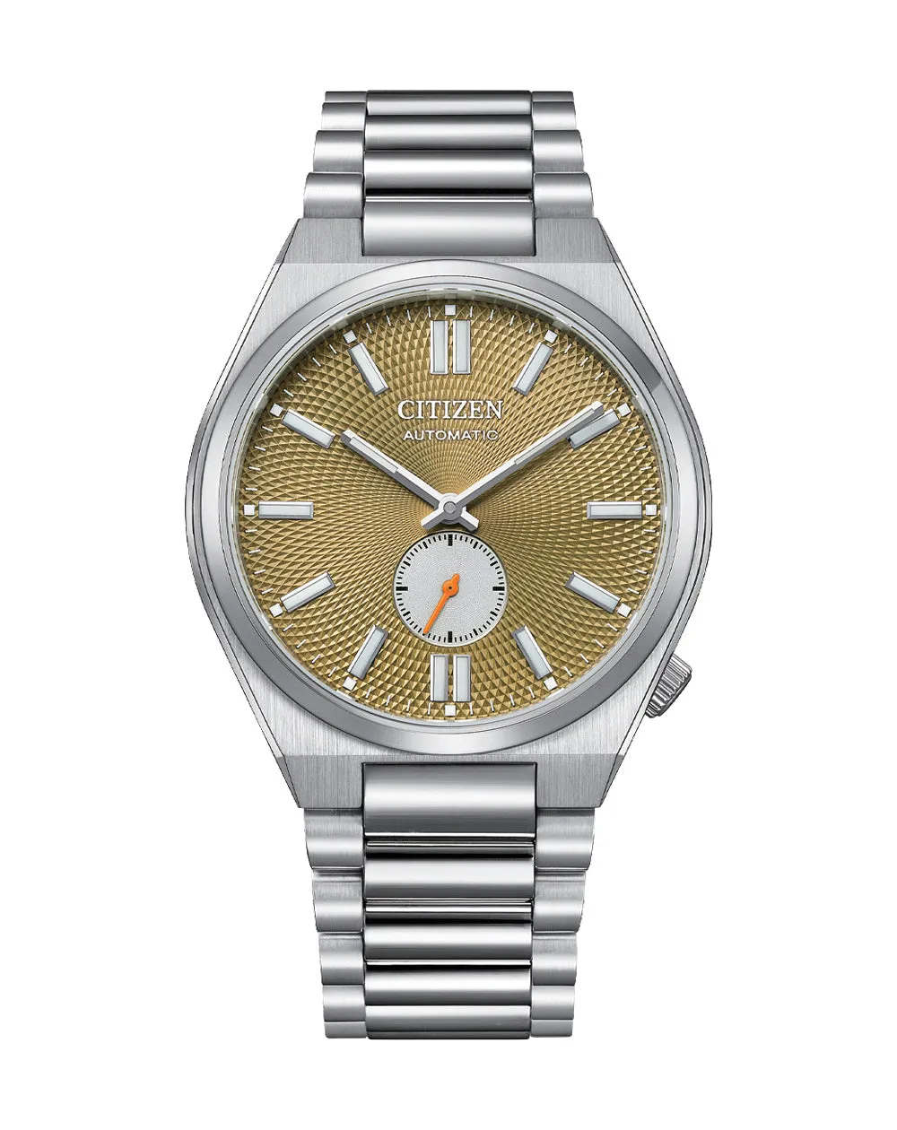 Citizen Tsuyosa Automatic Silver Stainless Steel Green Dial Watch NK5010-51X 