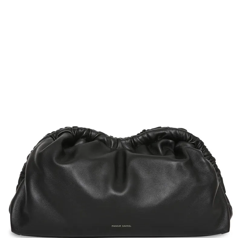 Cloud Clutch Lambskin, Black/Flamma clutches Pouches buy online