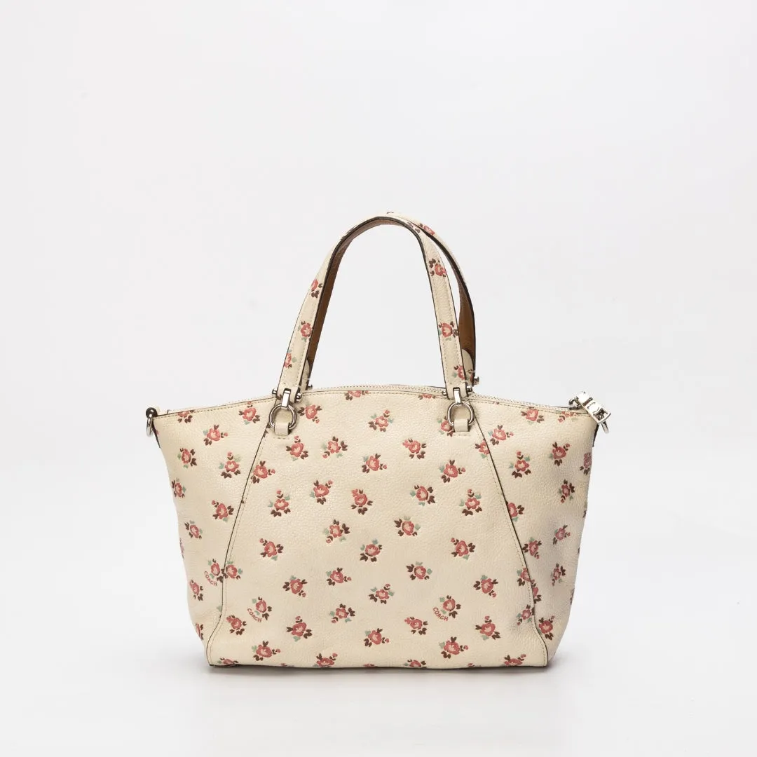 Coach Floral Print Prairie Satchel