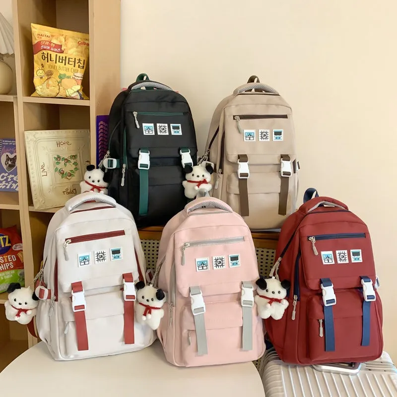 College student campus backpack, backpack 