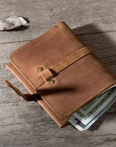 Cool Leather Mens Slim Small Wallets on sale Men billfold Bifold Wallets on sale for Men