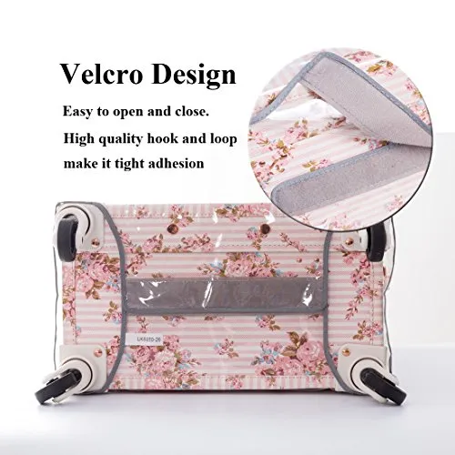 COTRUNKAGE Clear Vintage Luggage Cover Protector Dust Protective Cover (20")