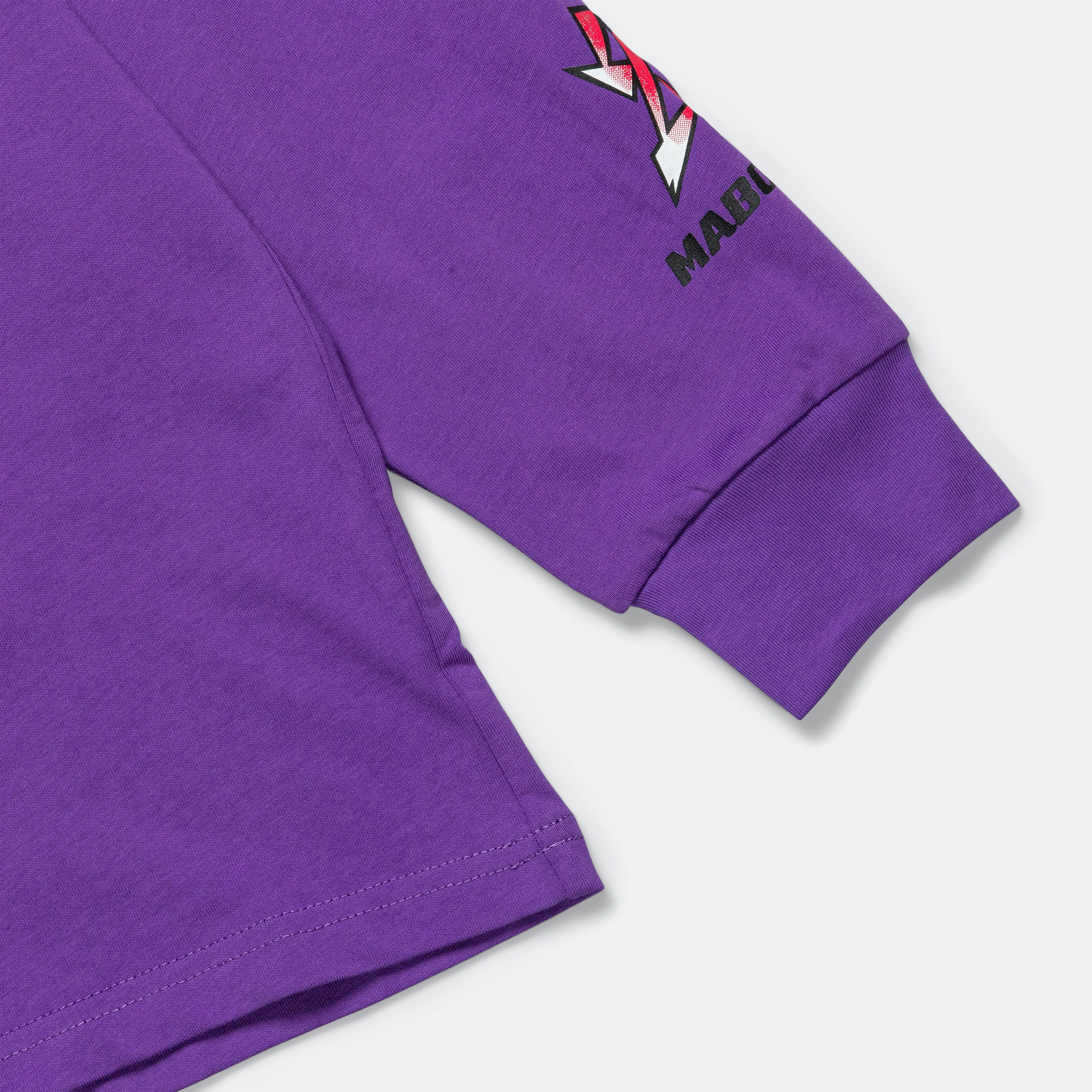 Crew Neck L/S Tee - Purple