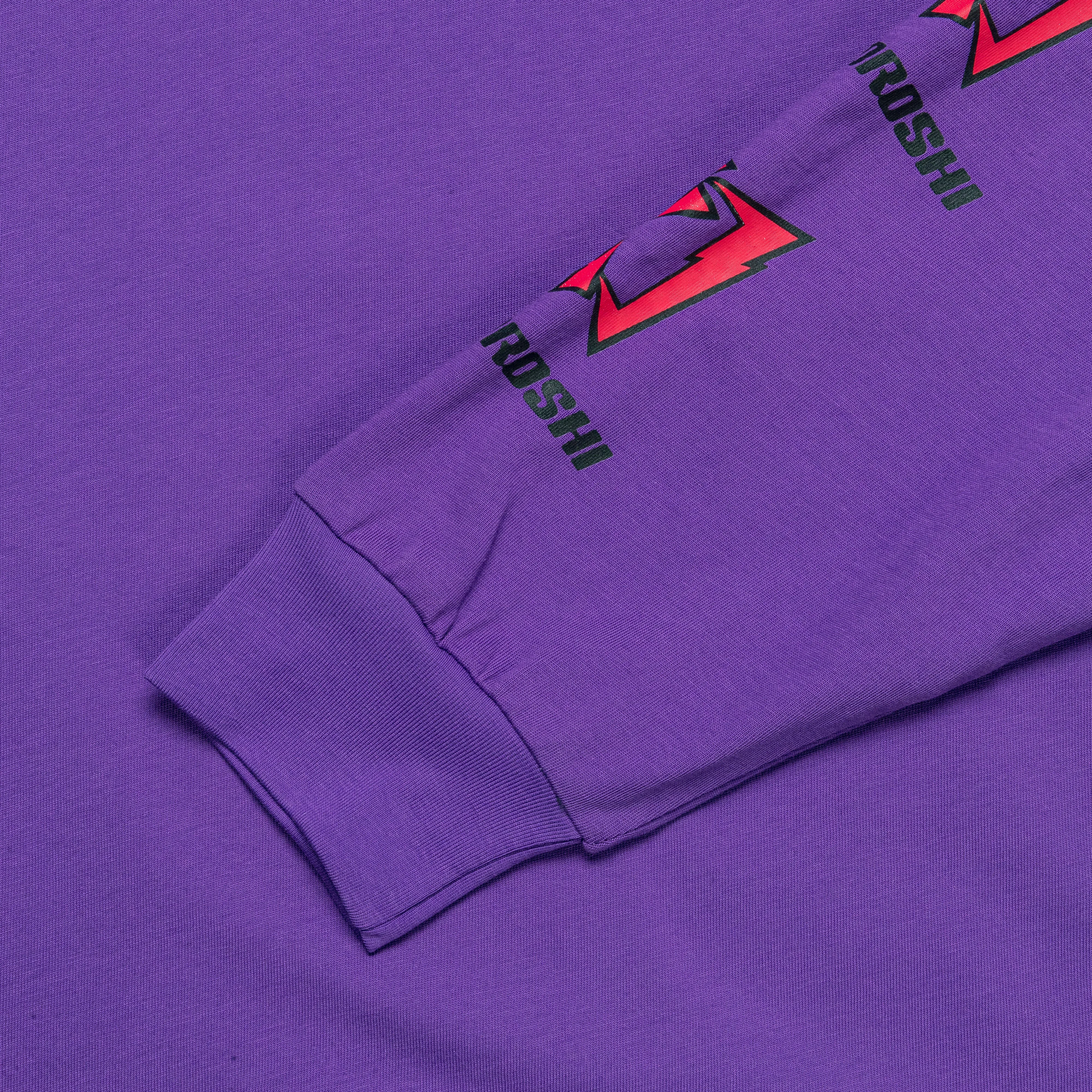 Crew Neck L/S Tee - Purple