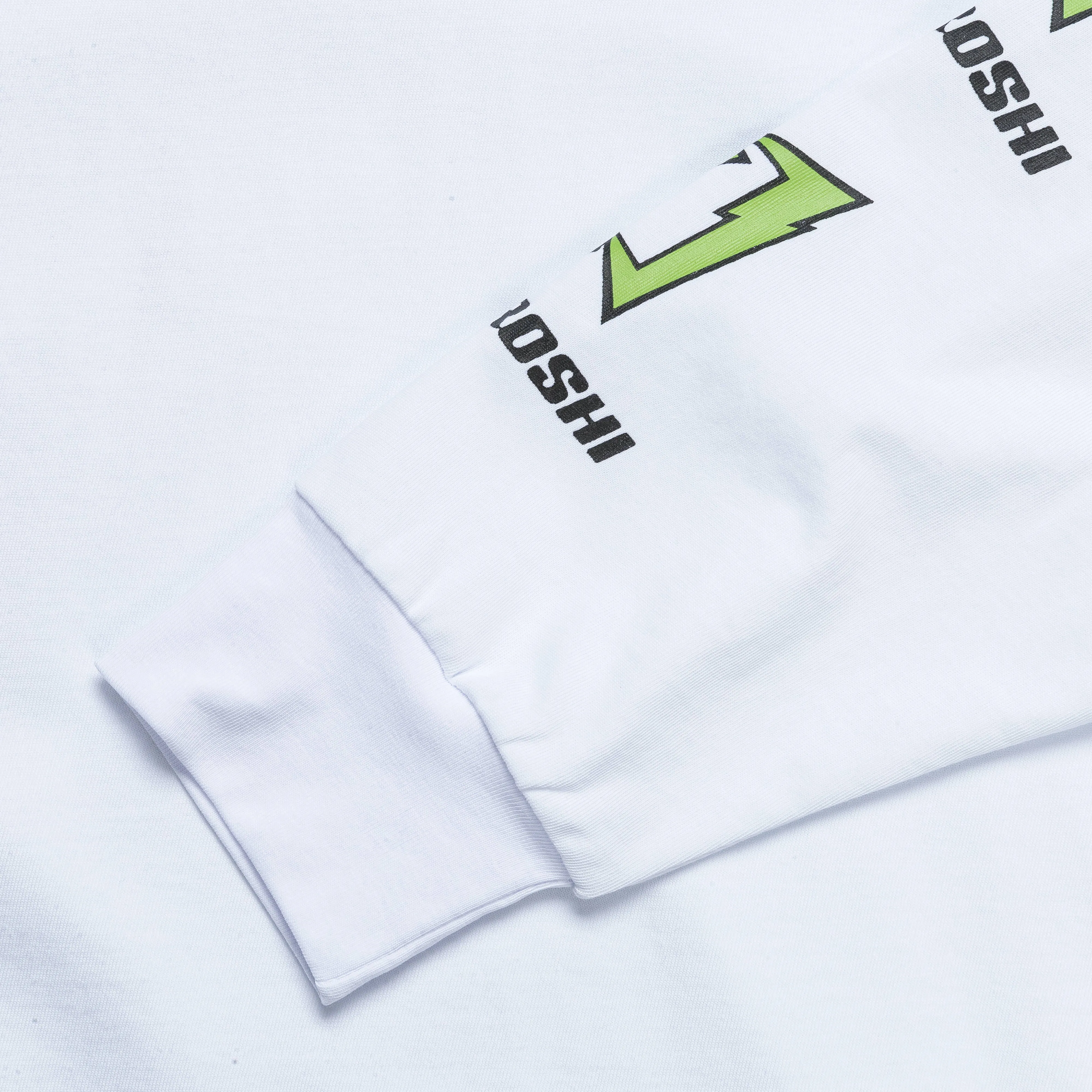 Crew Neck L/S Tee - White