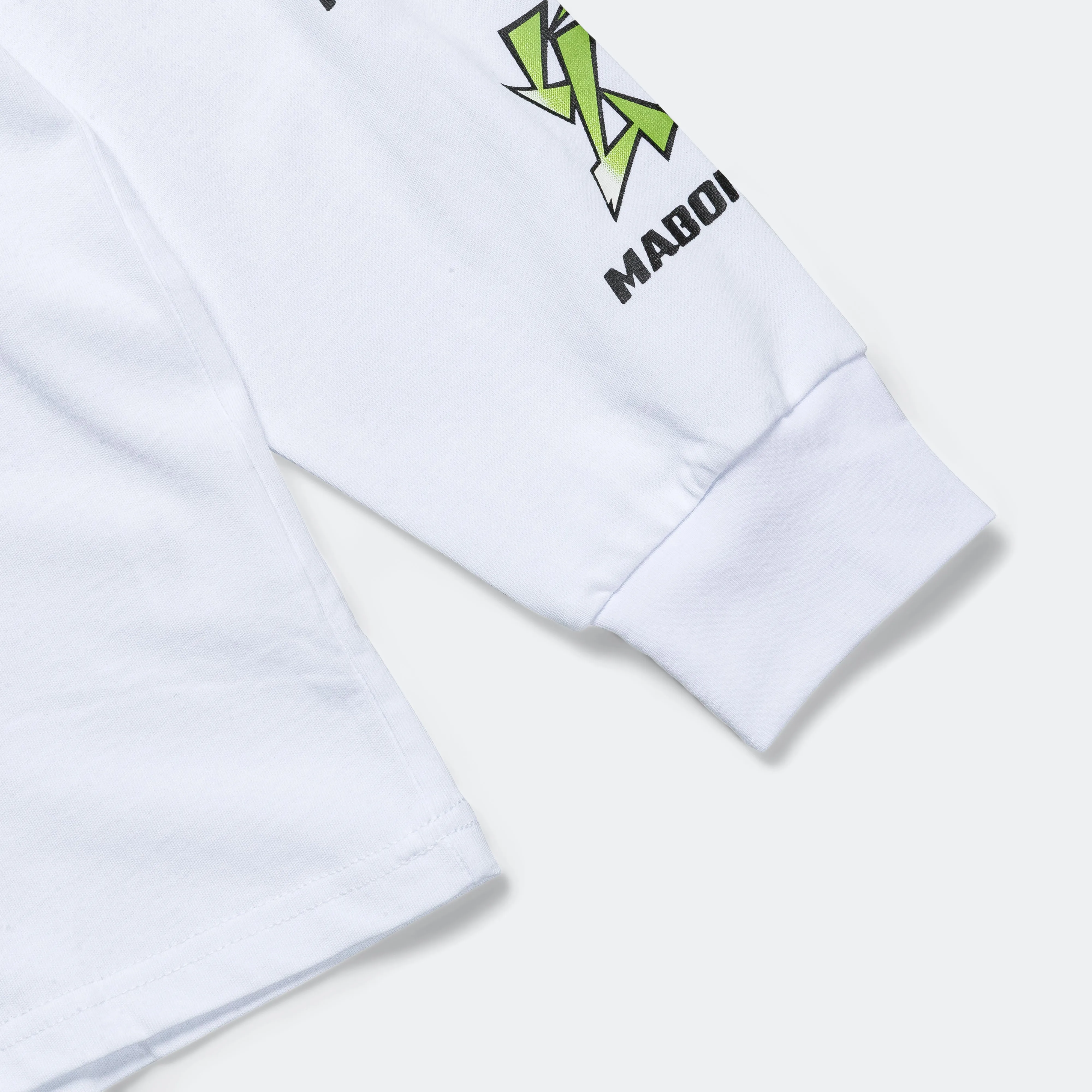 Crew Neck L/S Tee - White