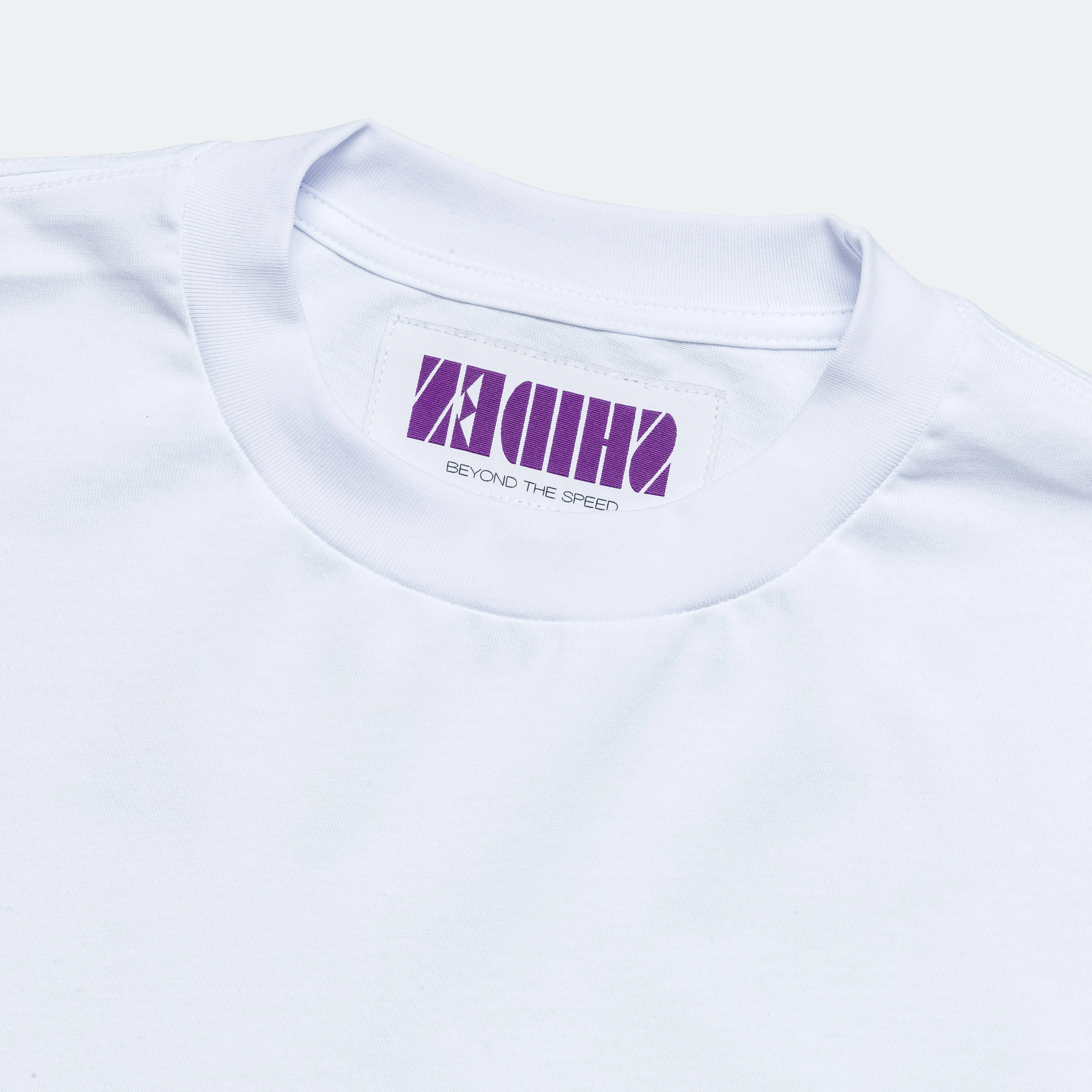 Crew Neck L/S Tee - White