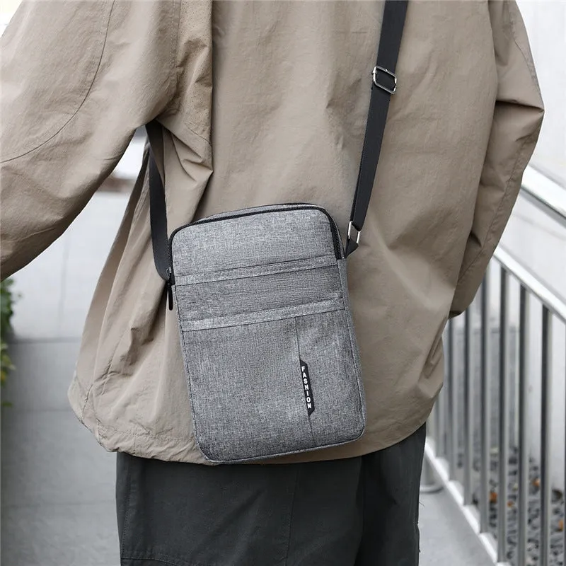 Crossbody bag casual men's multi-function