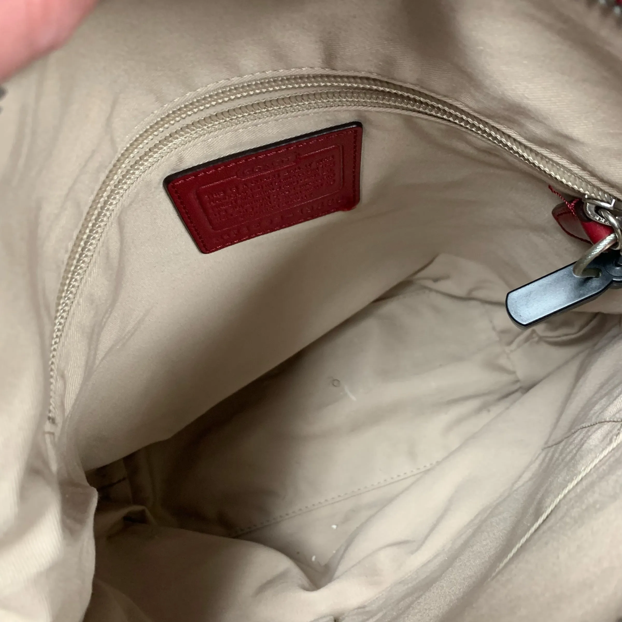 Crossbody Designer By Coach, Size: Medium