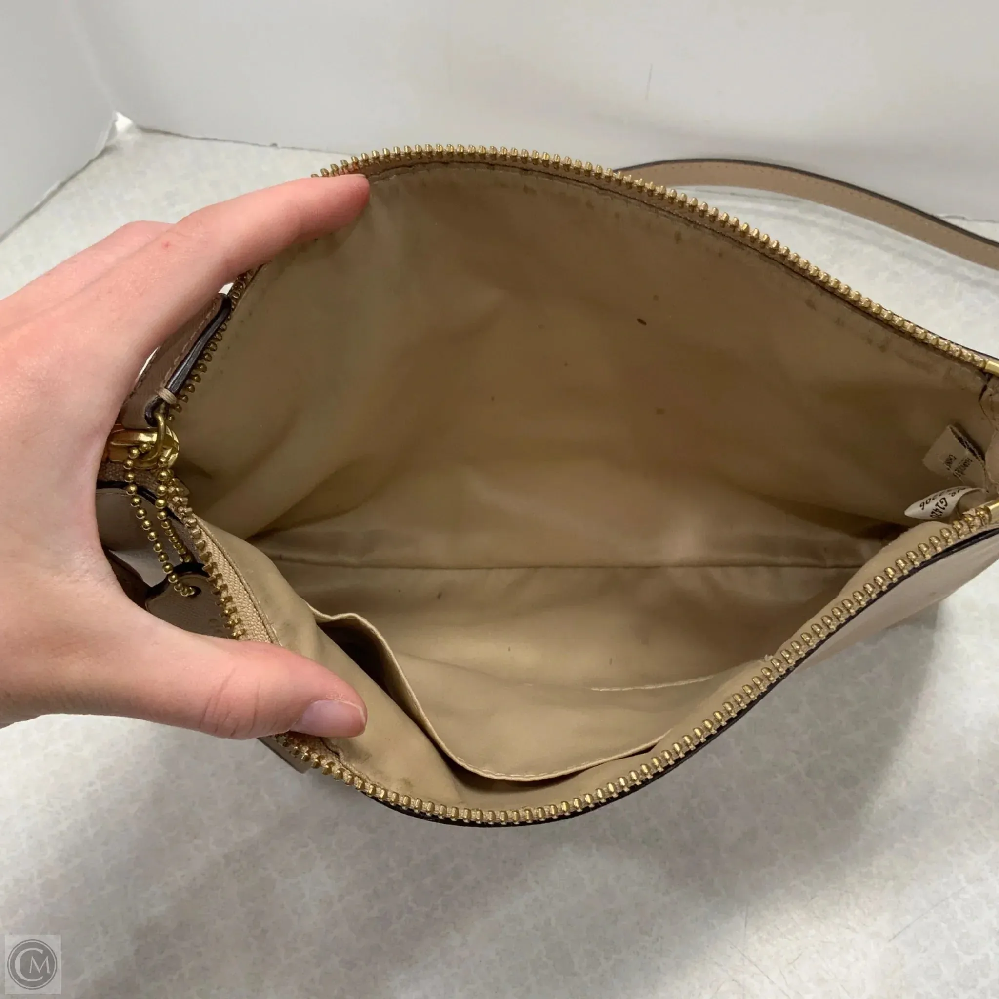 Crossbody Designer By Coach, Size: Small
