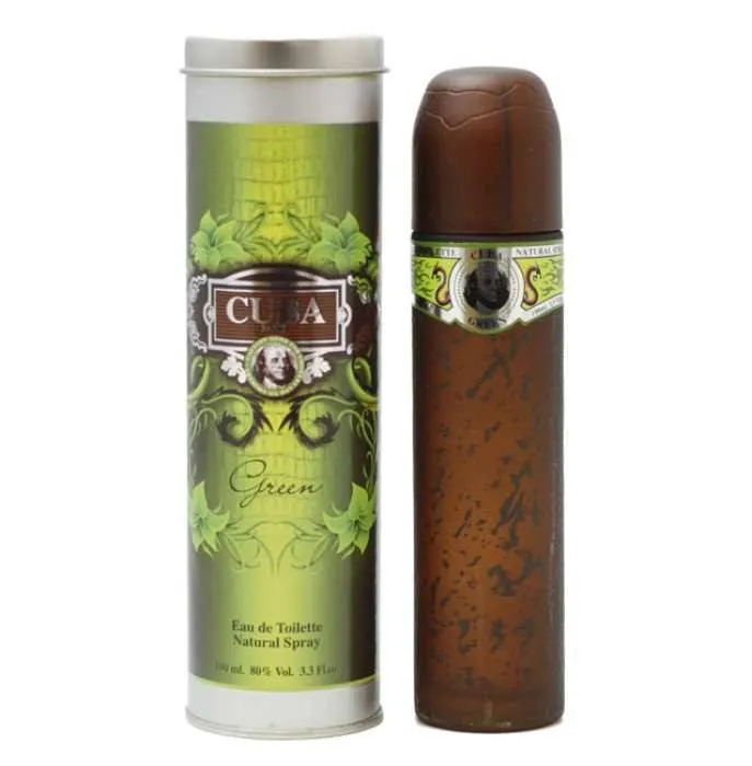 Cuba Green 3.4 oz for men bold-scent-for-men-lifestyle